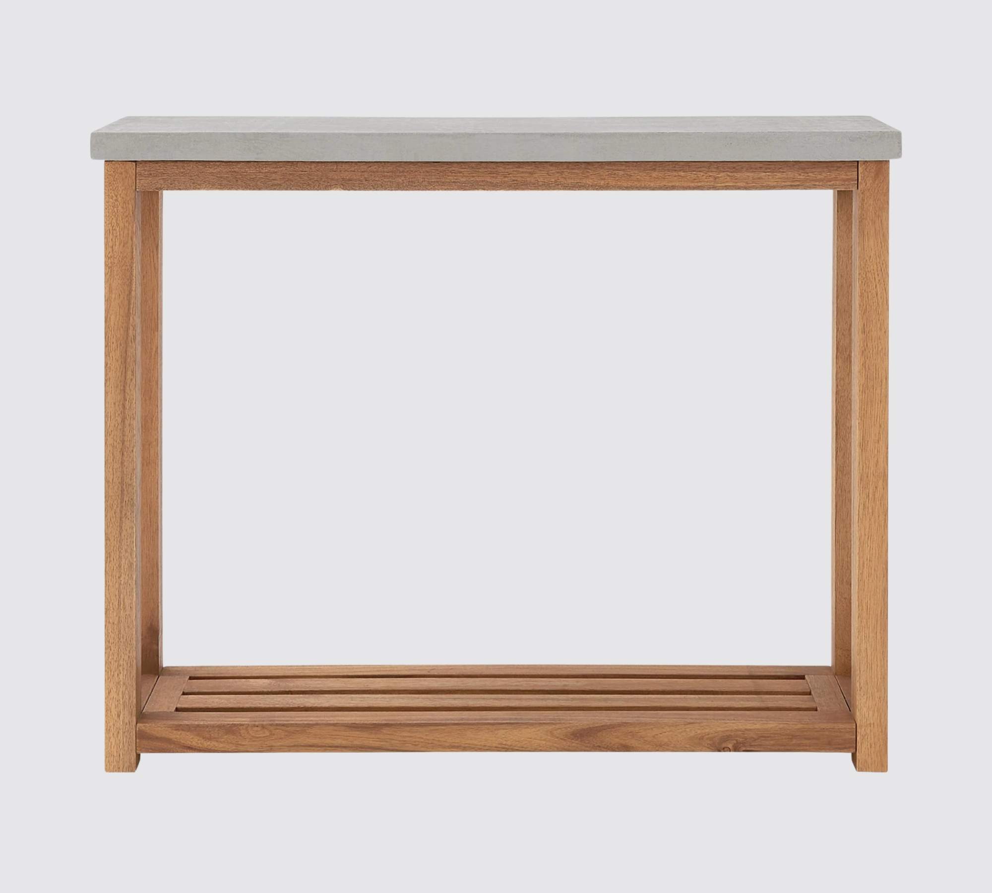 Konsolentisch Akazie Beton