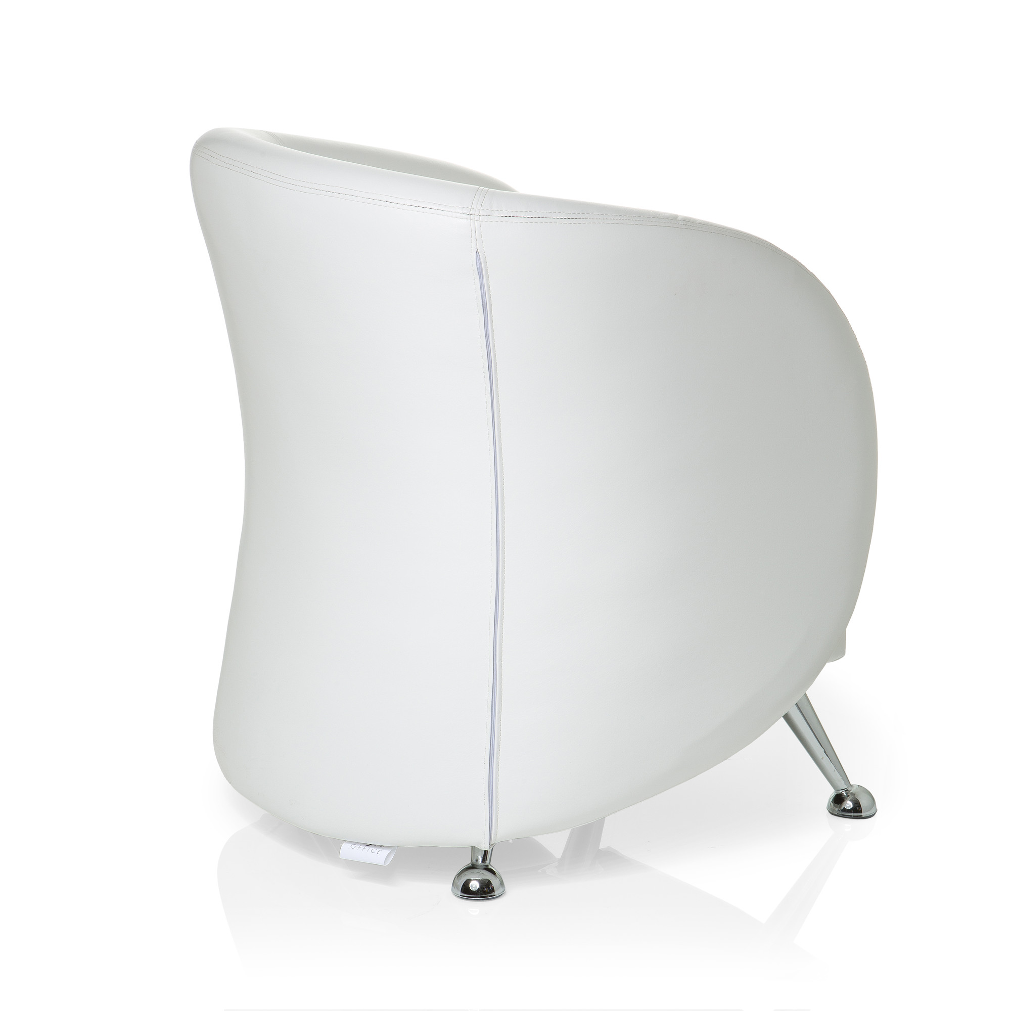 St. Lucia Office chair Faux leather White