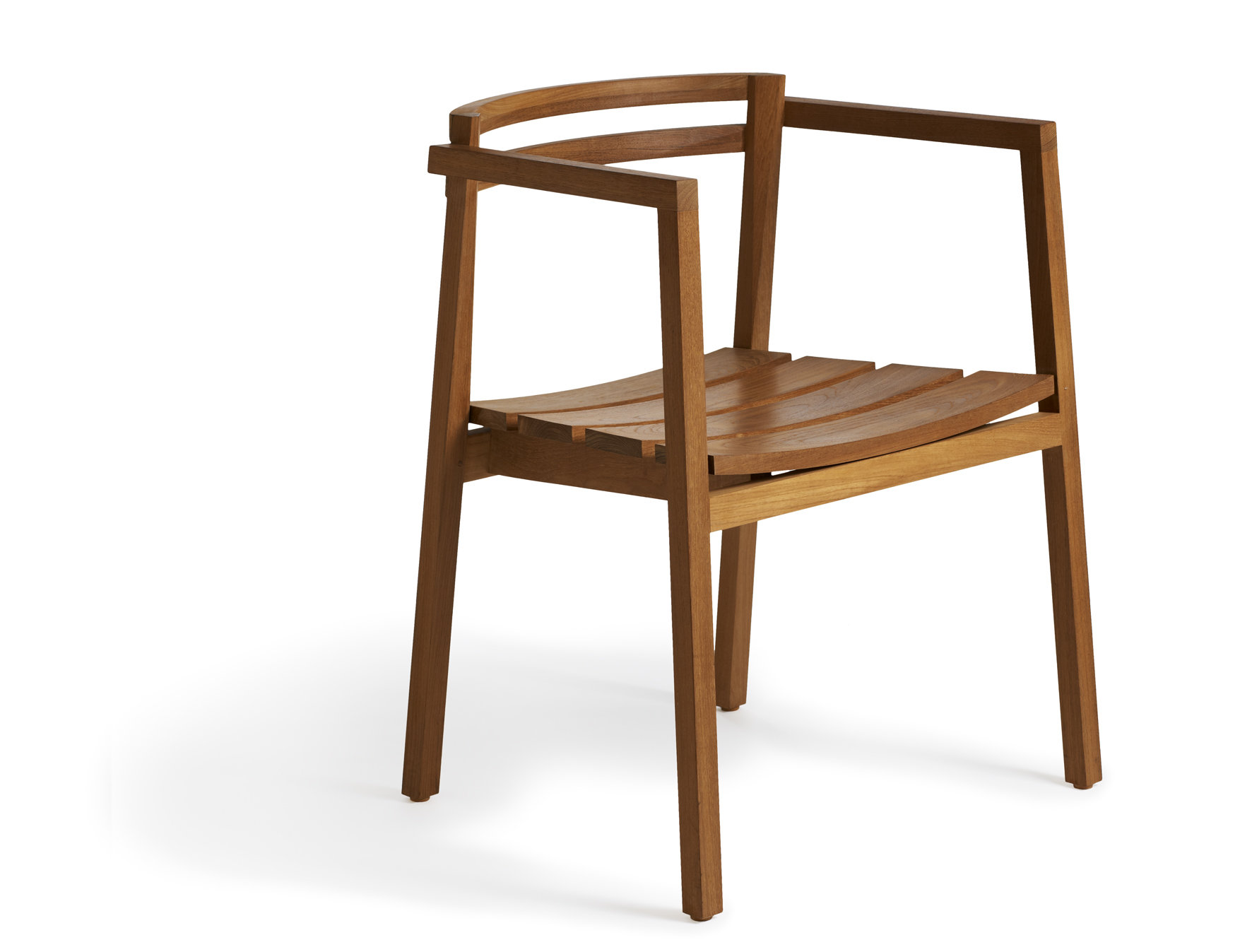 Oxnö Armlehnstuhl Braun