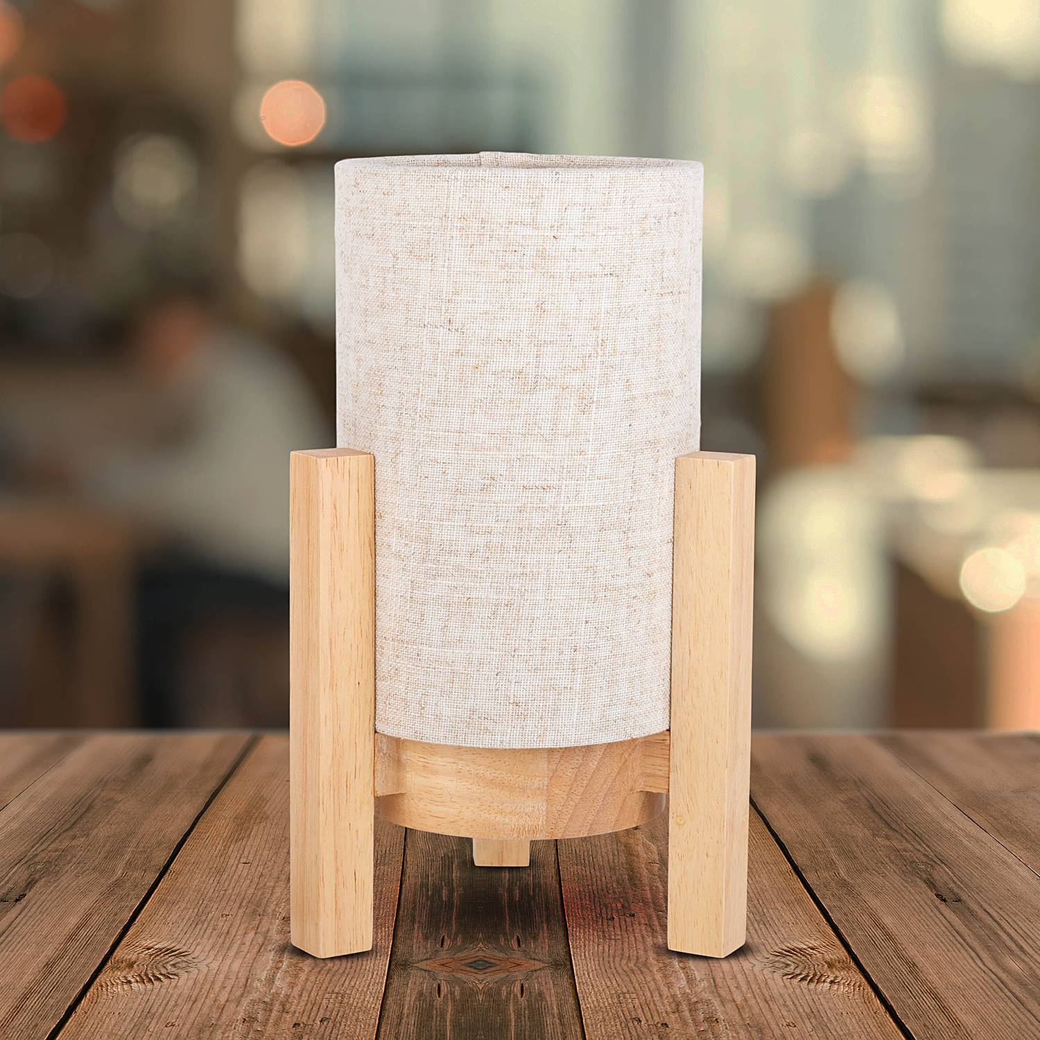 Tischleuchte Madita Beige