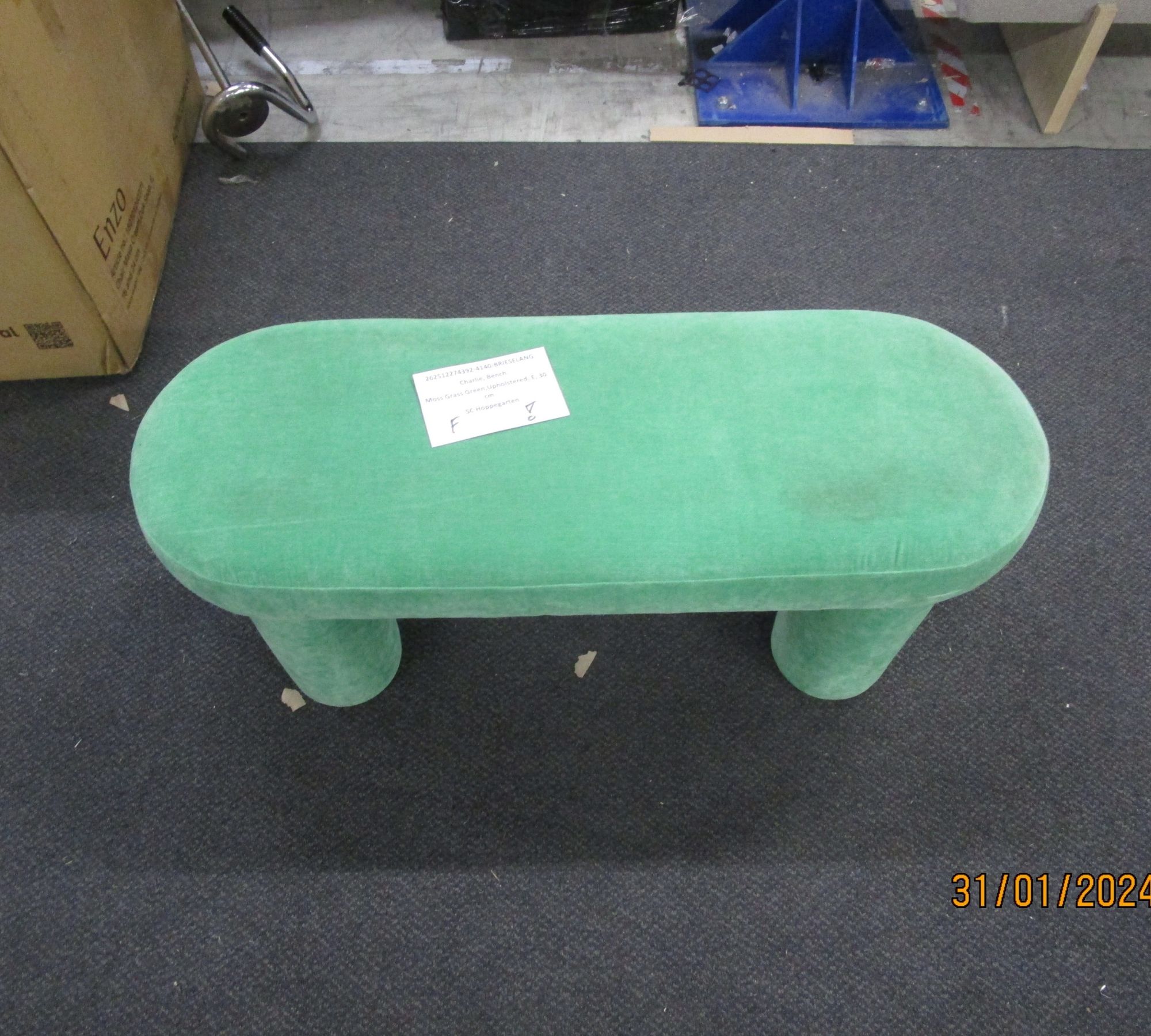 Charlie Sitzbank Moss Grass Green