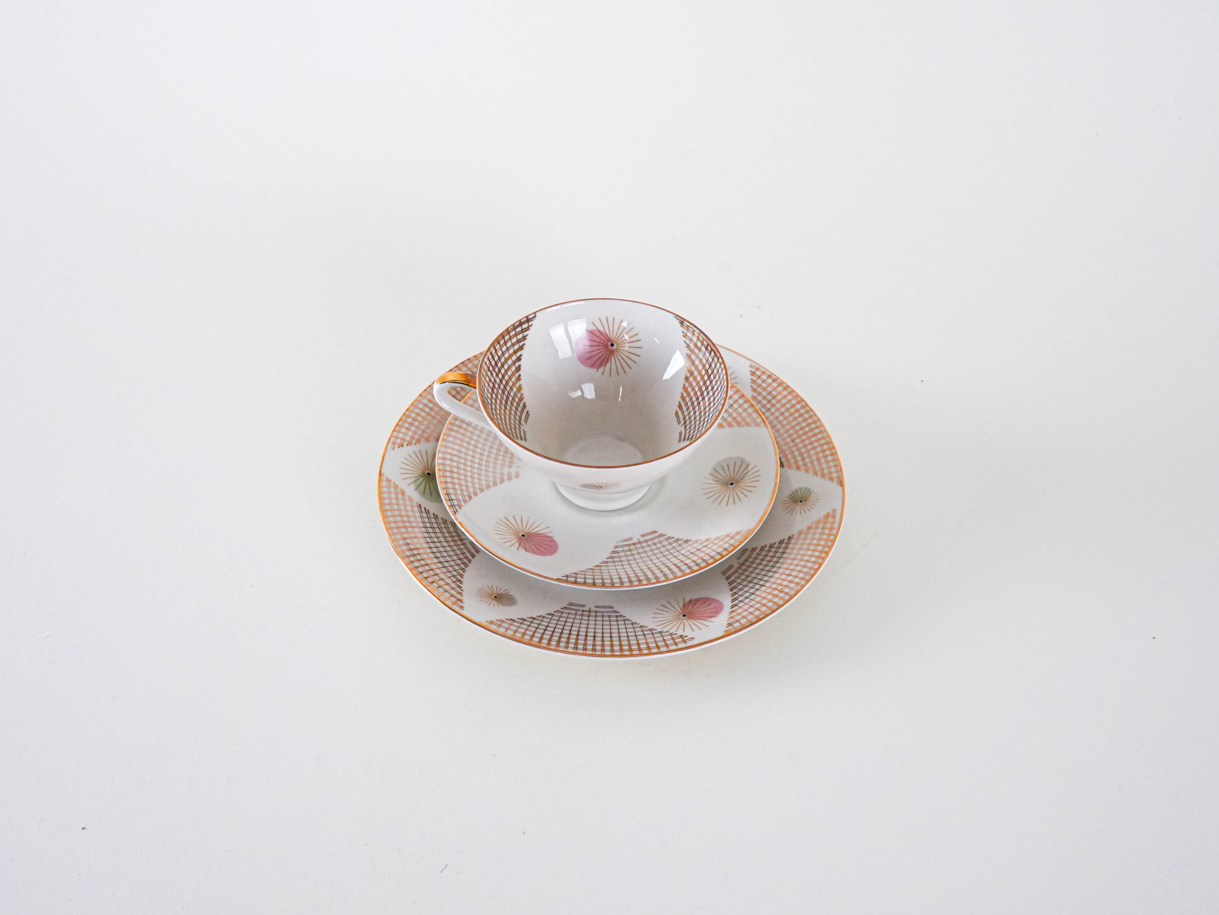 Porcelain cup Multicolored
