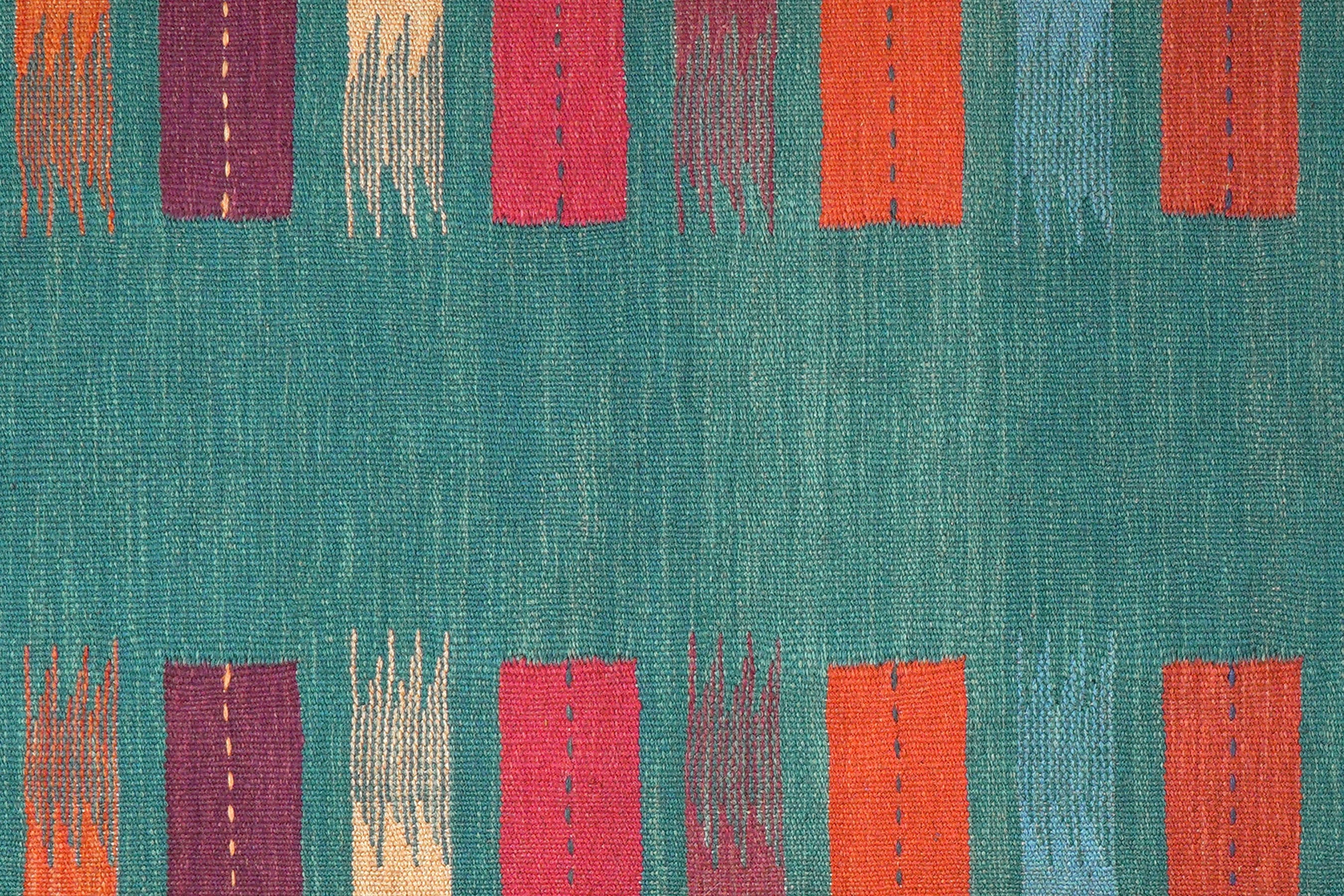 Kilim Gashgai Teppich Mehrfarbig