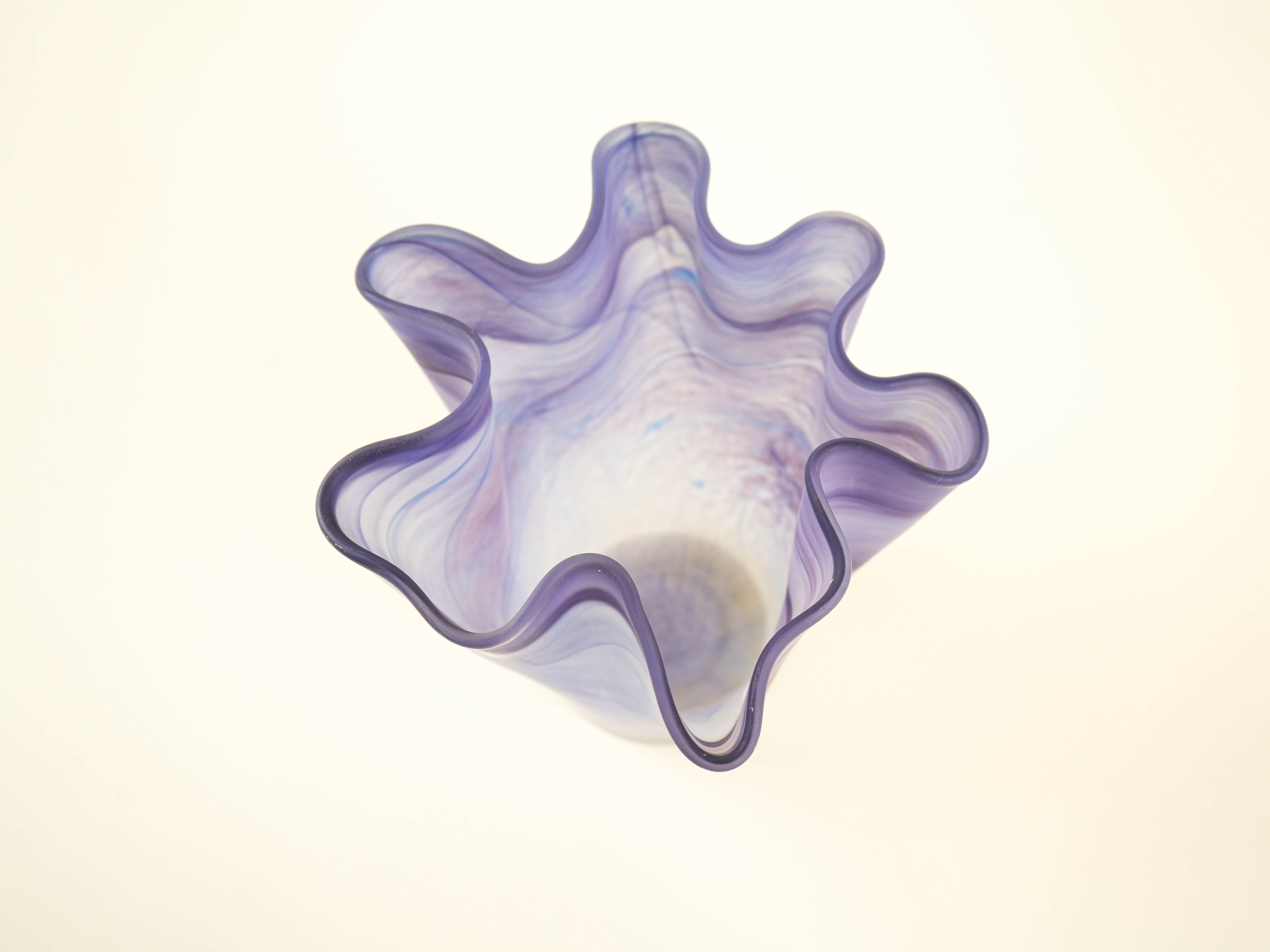 Tulip Vase Purple 1970s