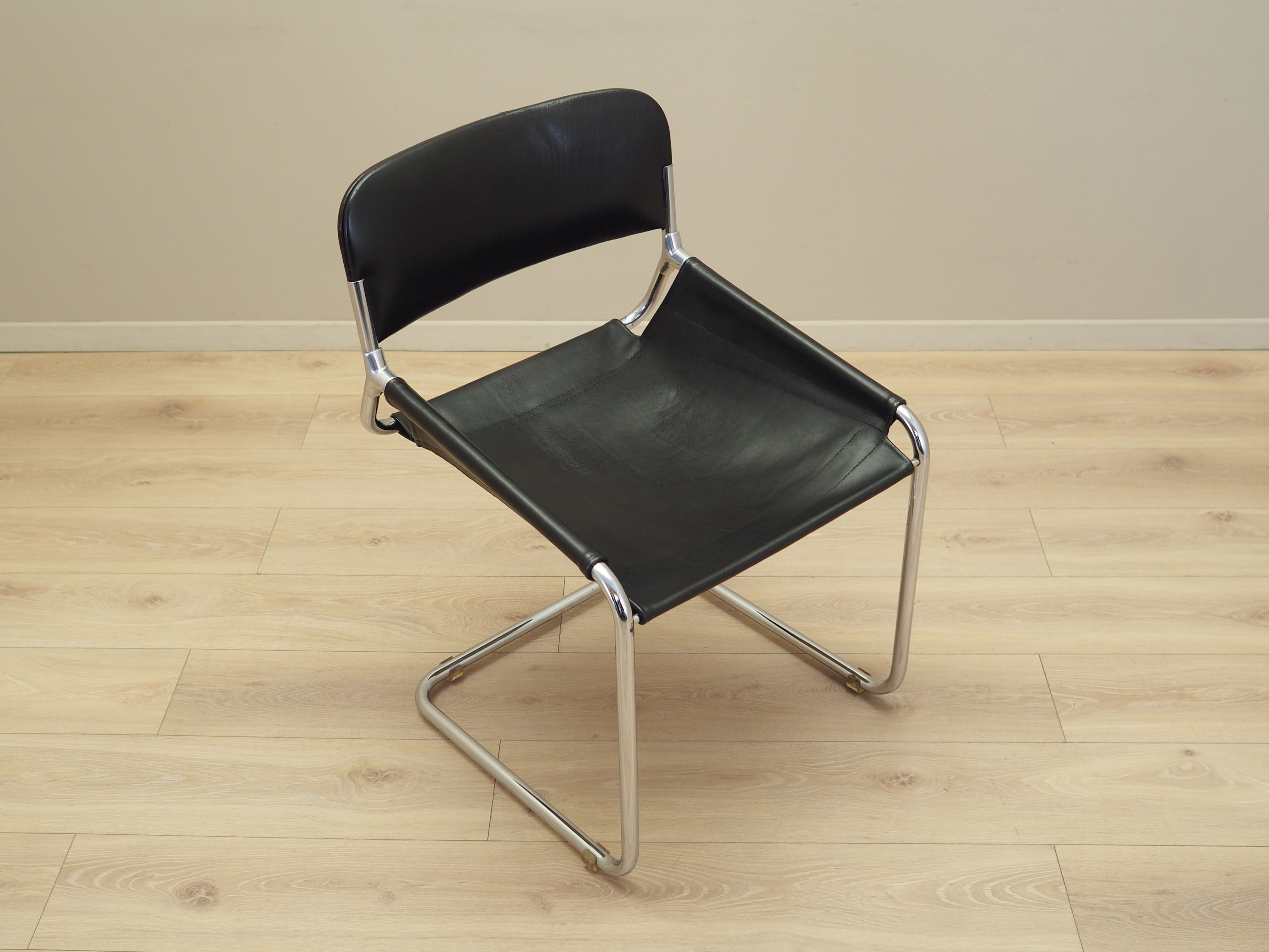 Dining chair leather 1970s