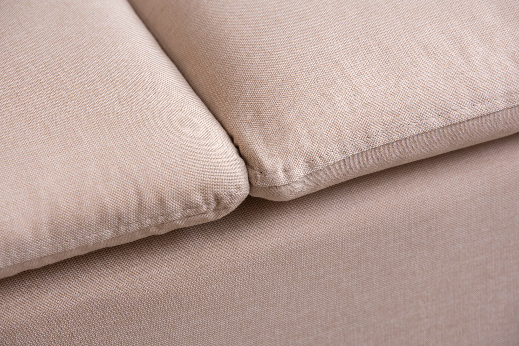 Lungo Ecksofa Creme