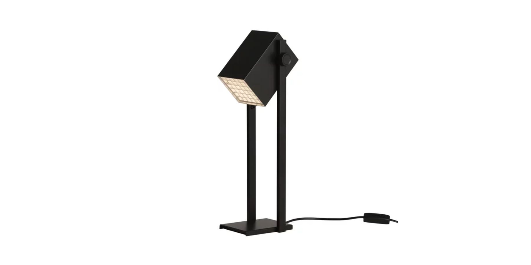 BF Quadro Tischlampe Matt Schwarz