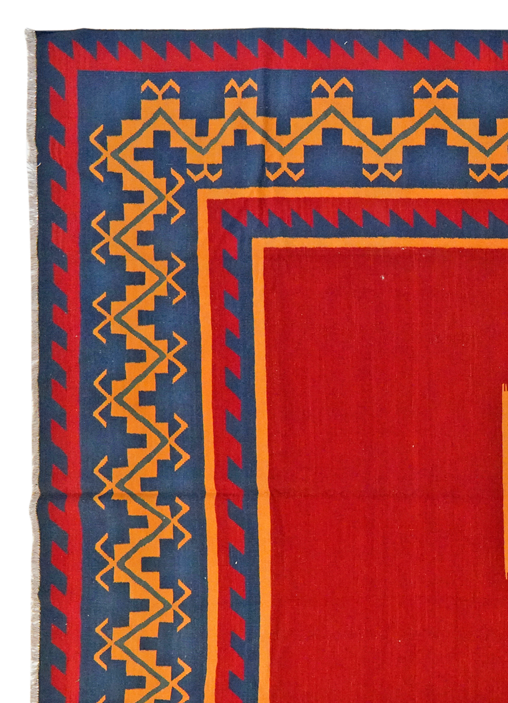 Kilim Gashgai Teppich Rot