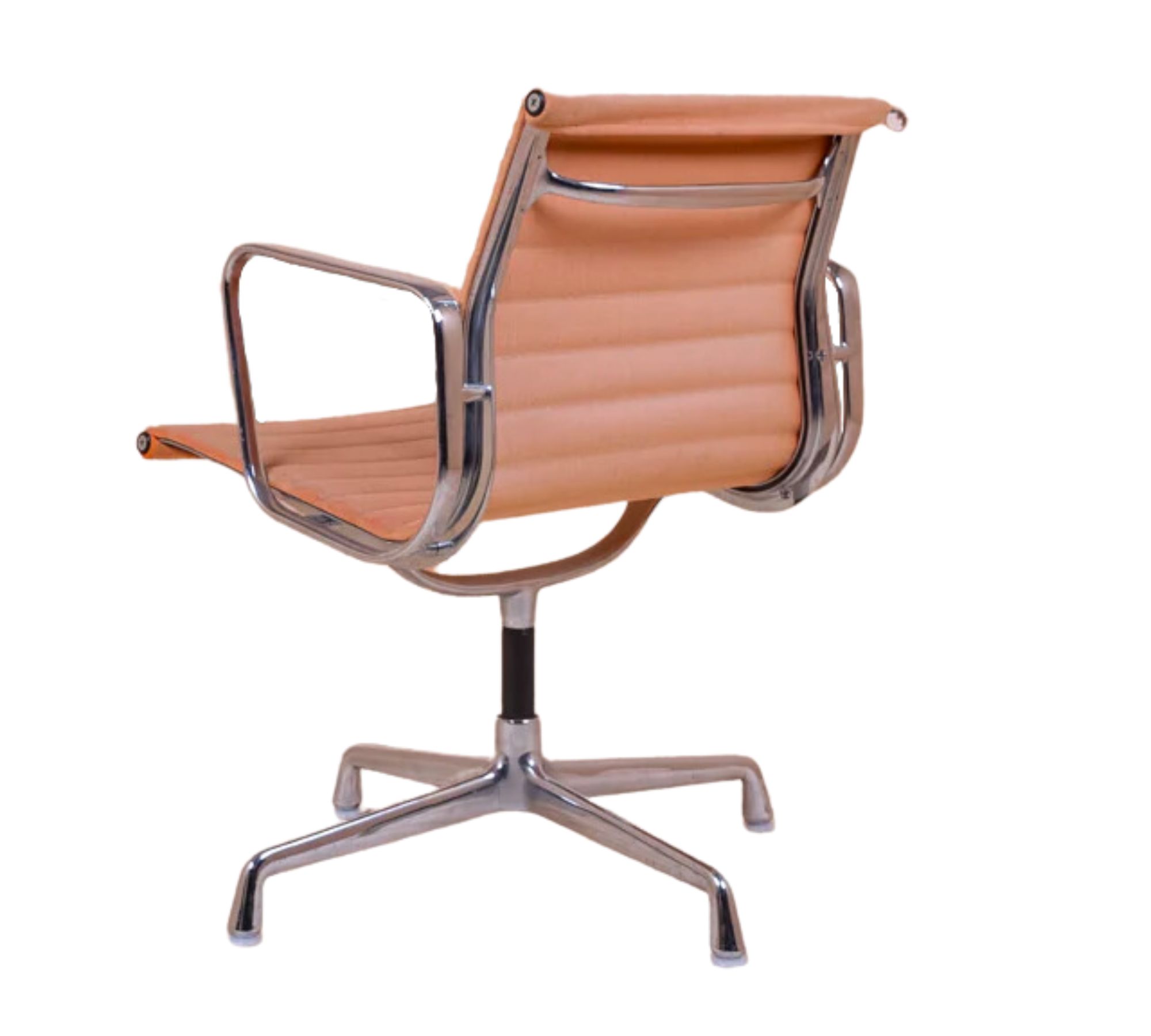 E 108 Vitra Aluminum Chair Orange