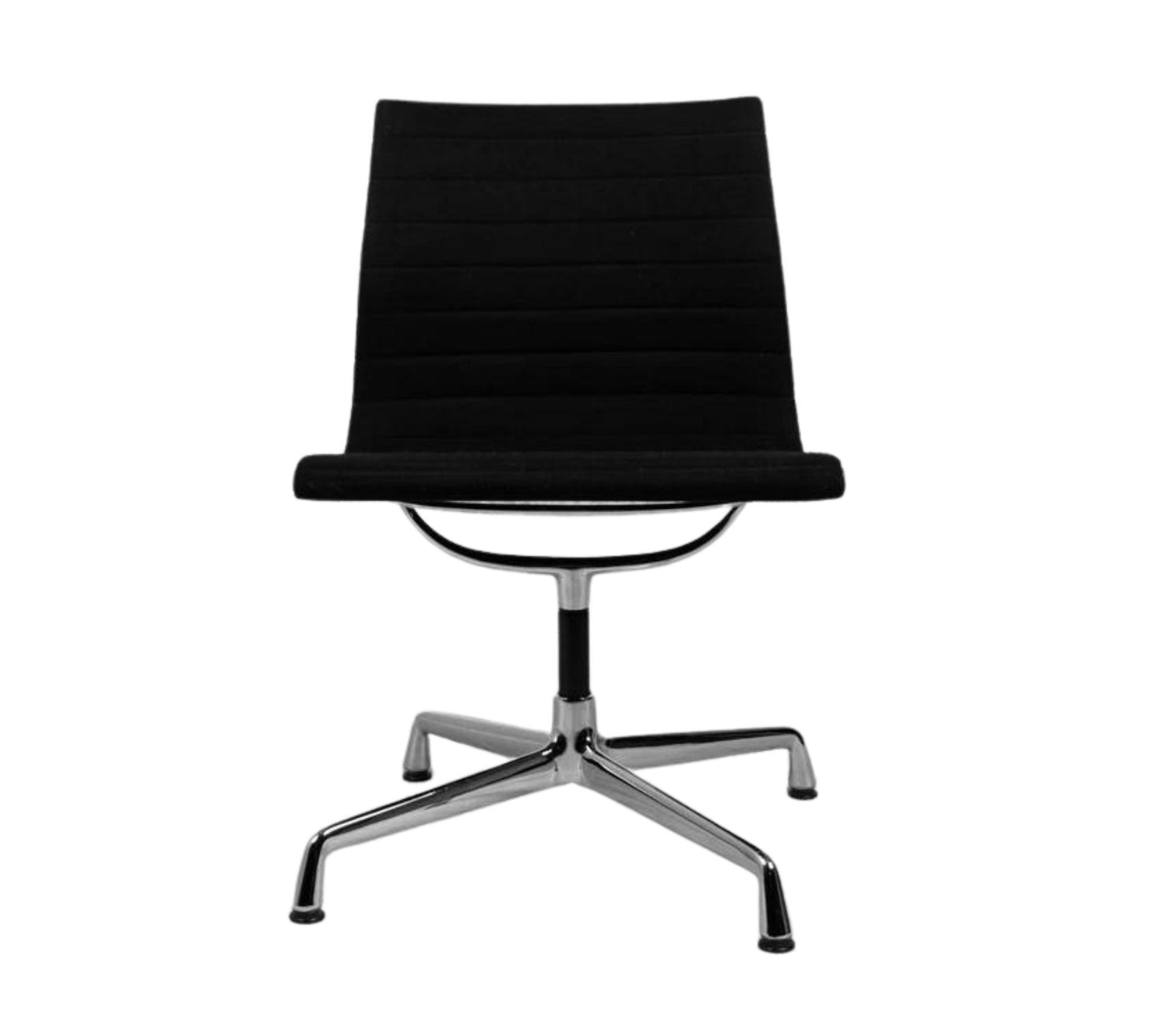 Eames EA 105 Stuhl Stoff Schwarz 