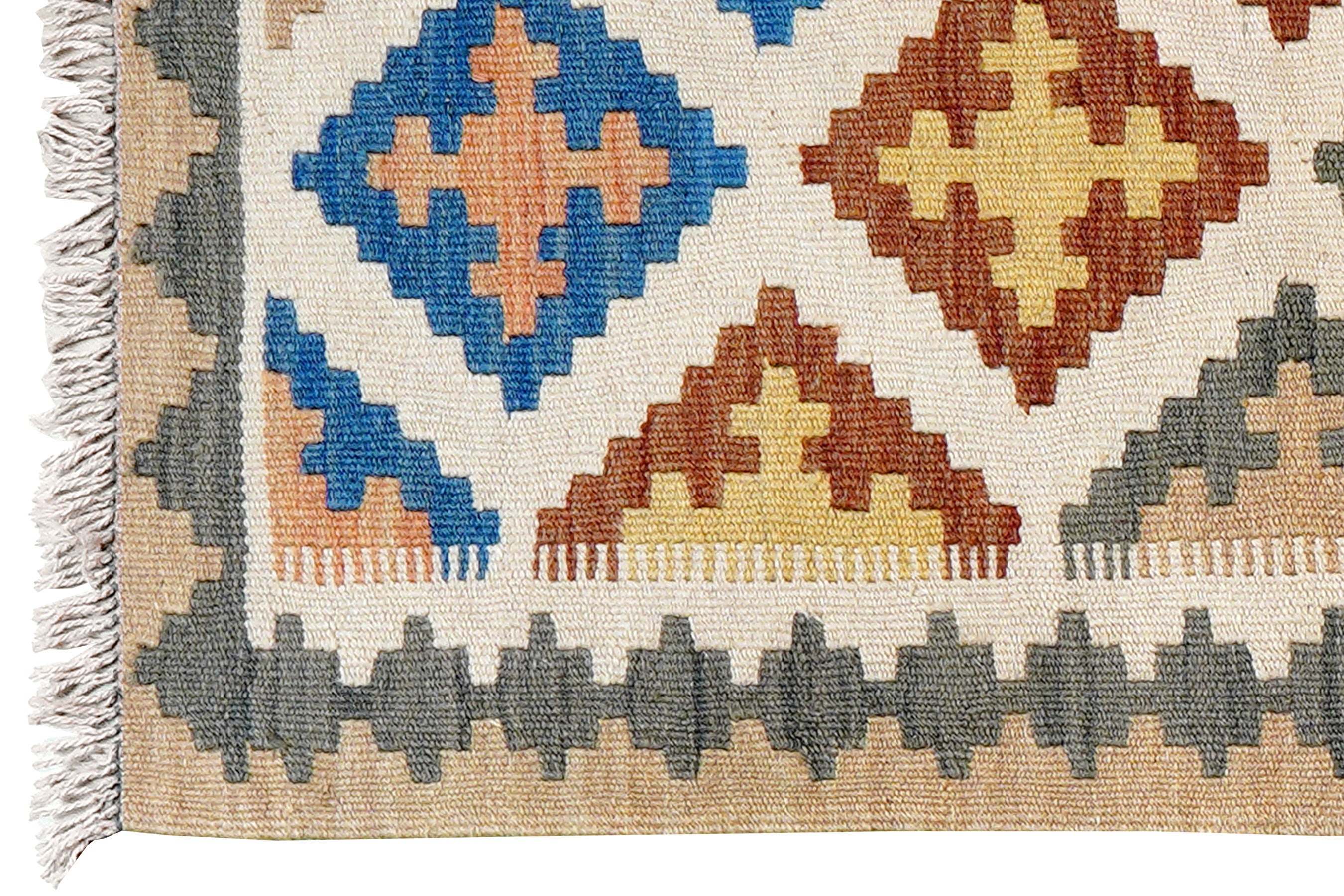 Kilim Gashgai Teppich Mehrfarbig