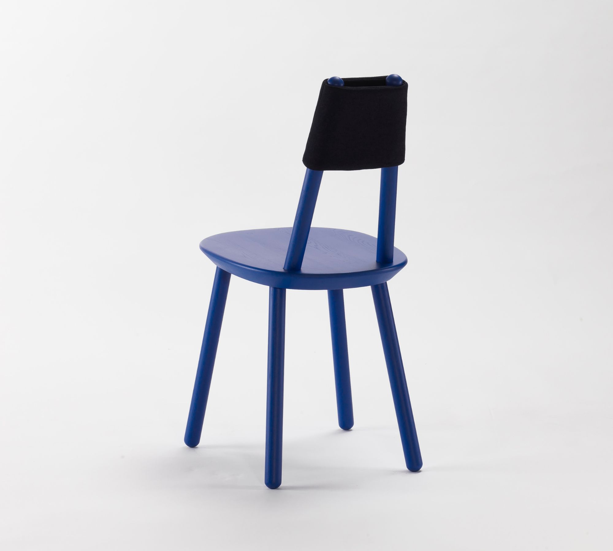 Naïve Stuhl Holz Blau