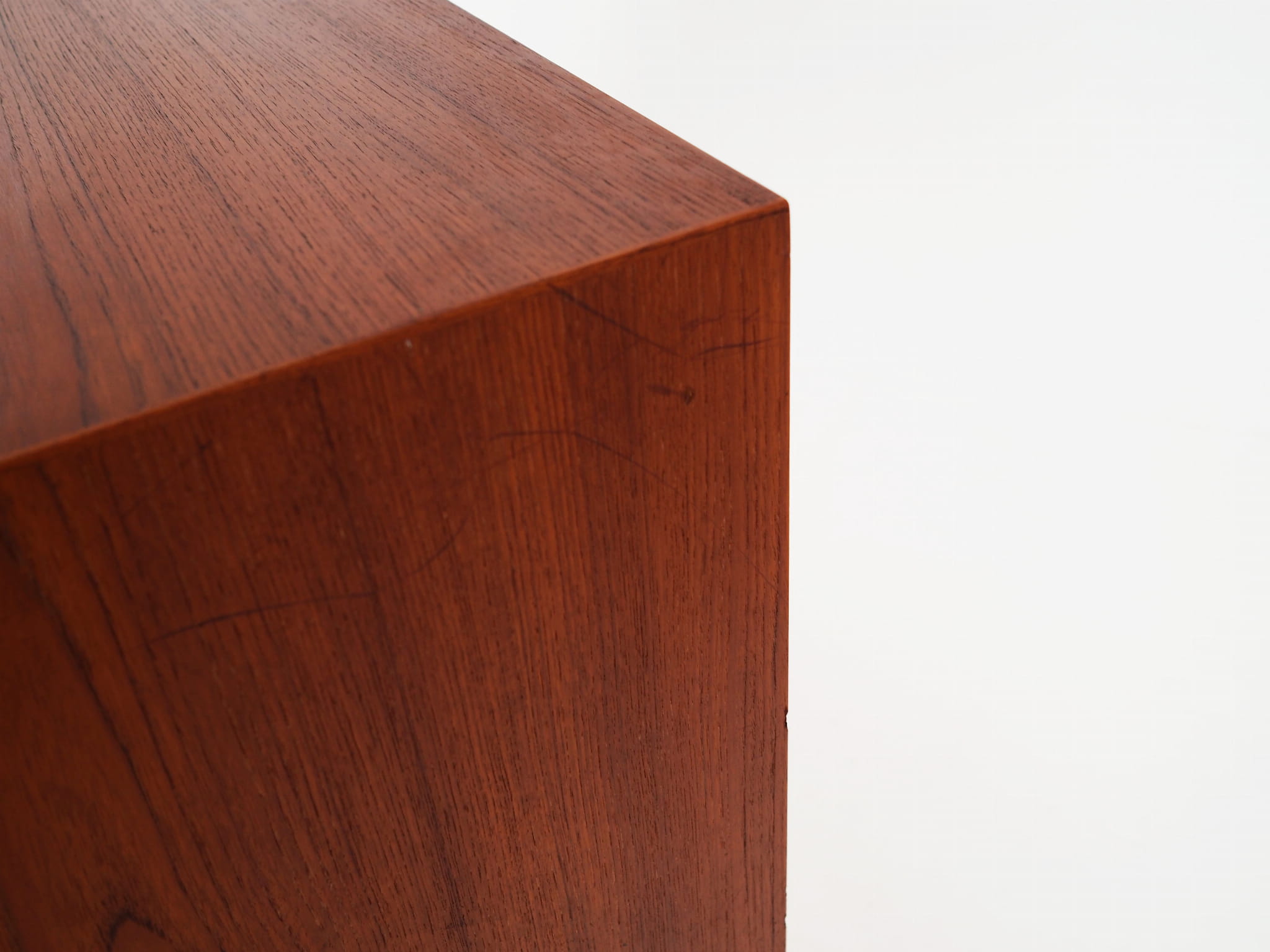 Highboard Teakholz Braun 1970er Jahre