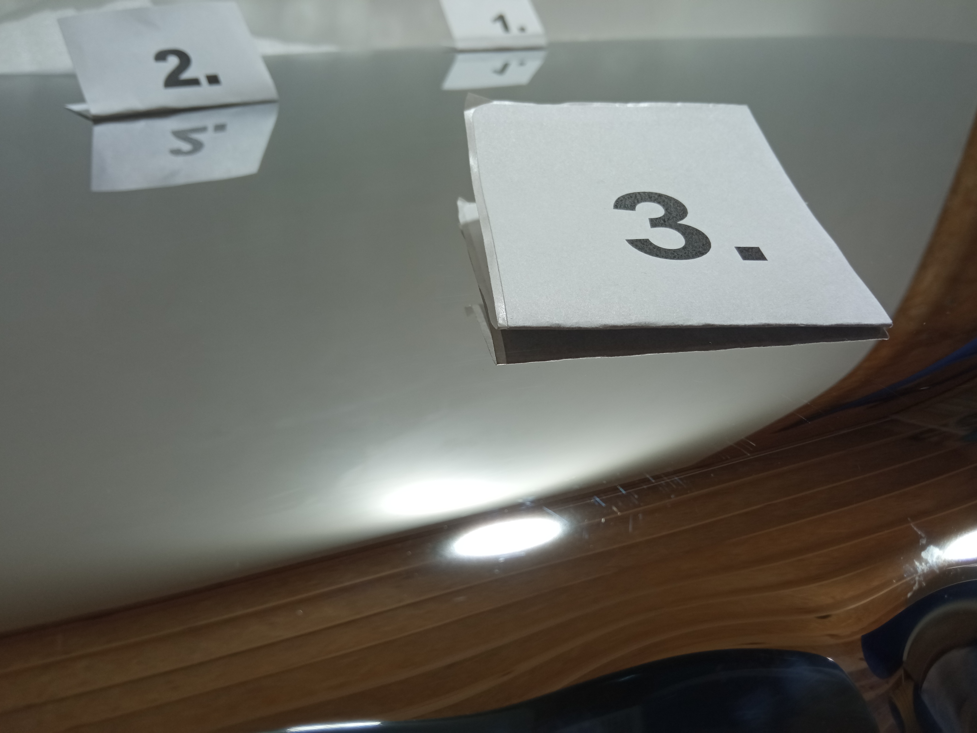 Table Mirror O4 Stainless Steel Polished Silver