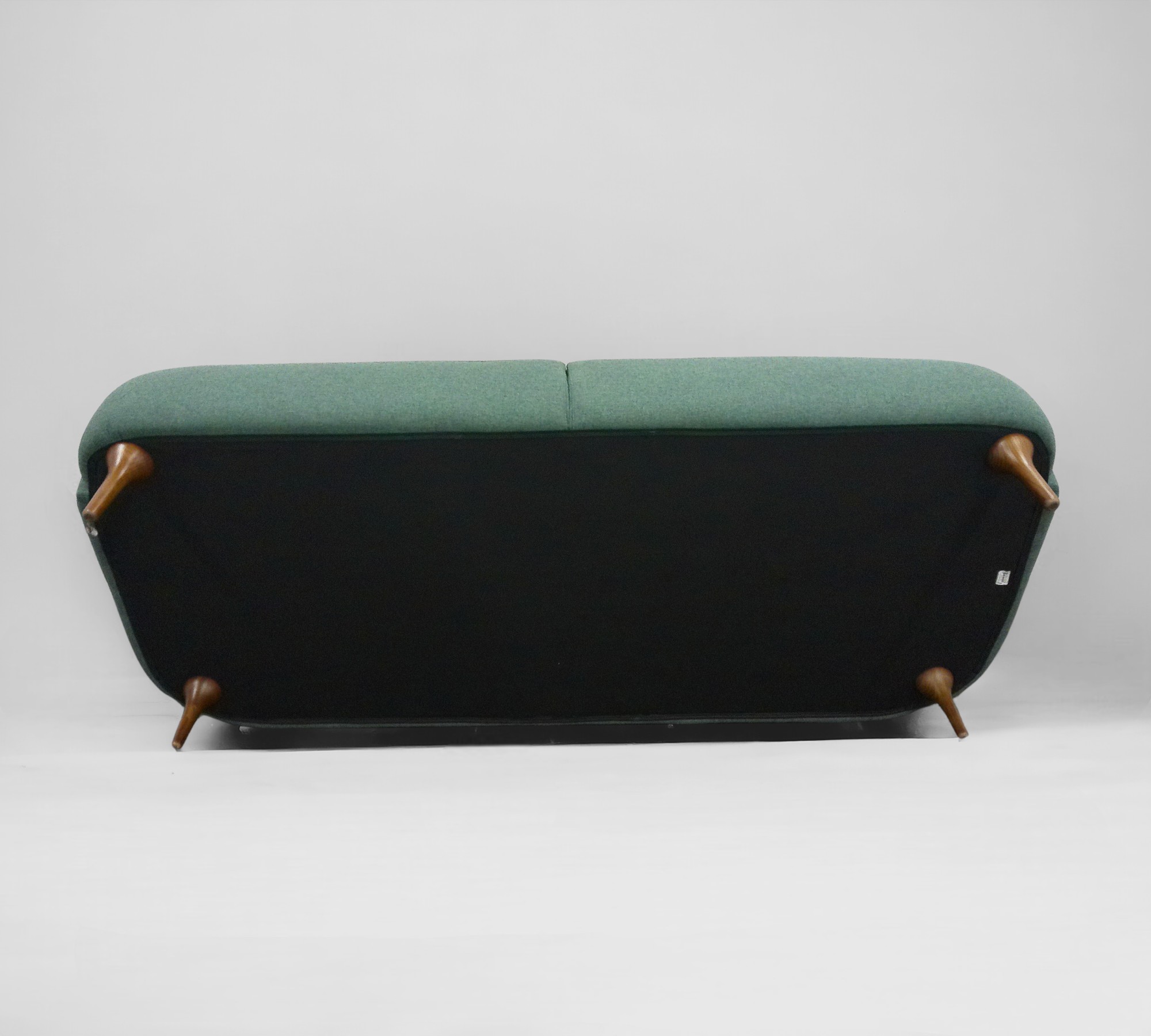 Lupo Sofa 3-Sitzer Eschenholz Orleans 59 Dunkelgrün