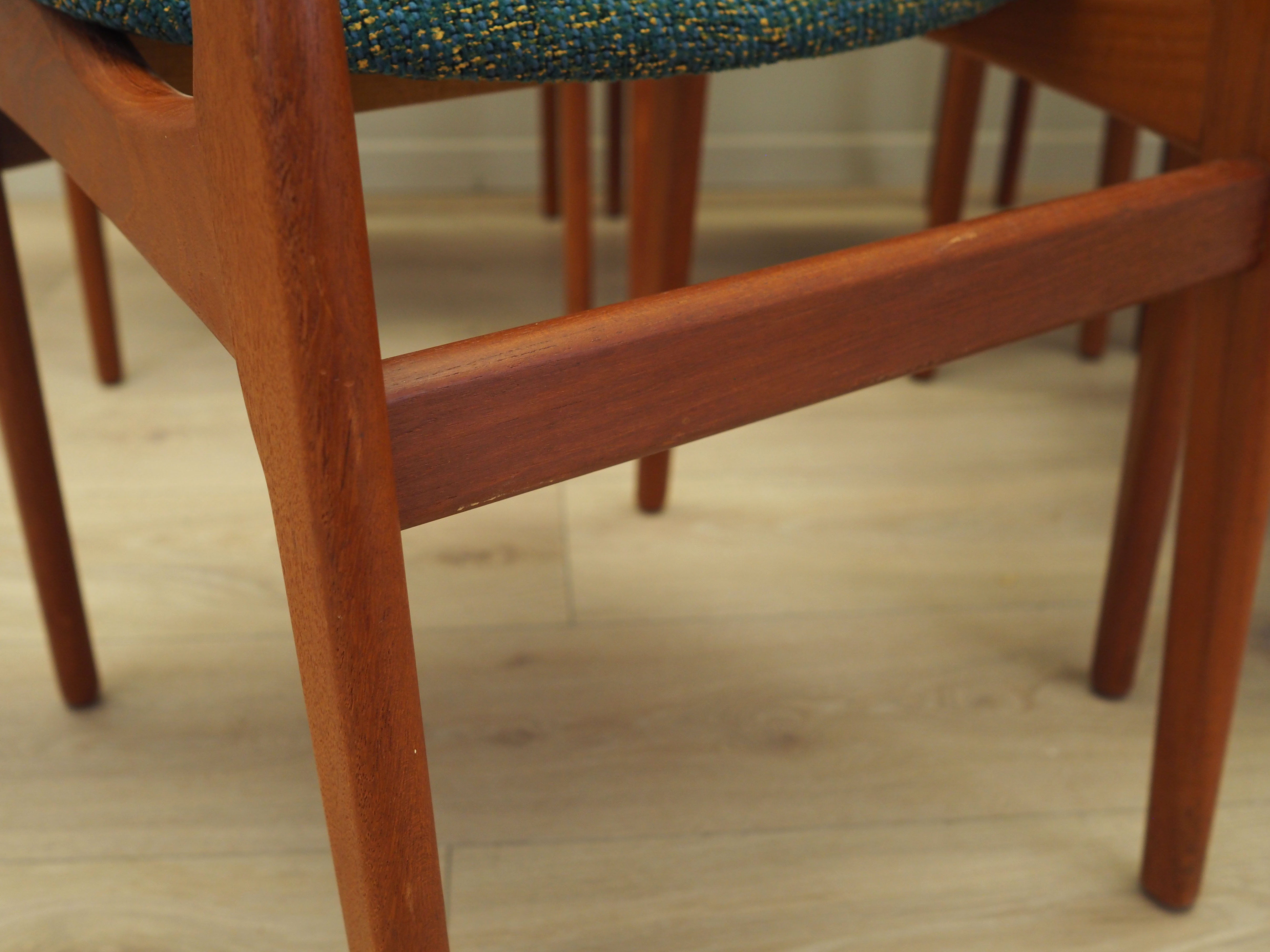 6x Dining chairs teak 1960s