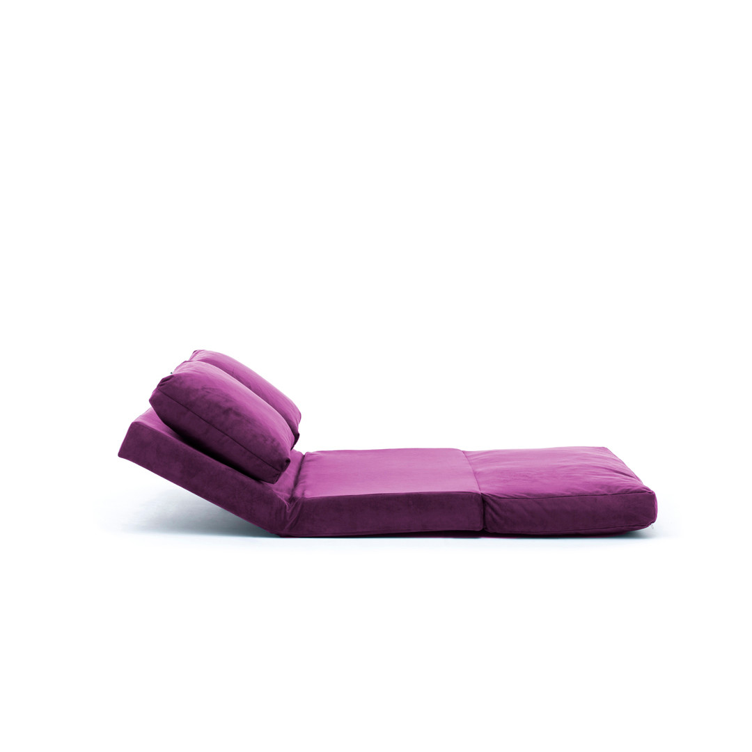 Taida Schlafsofa 2-Sitzer Violett