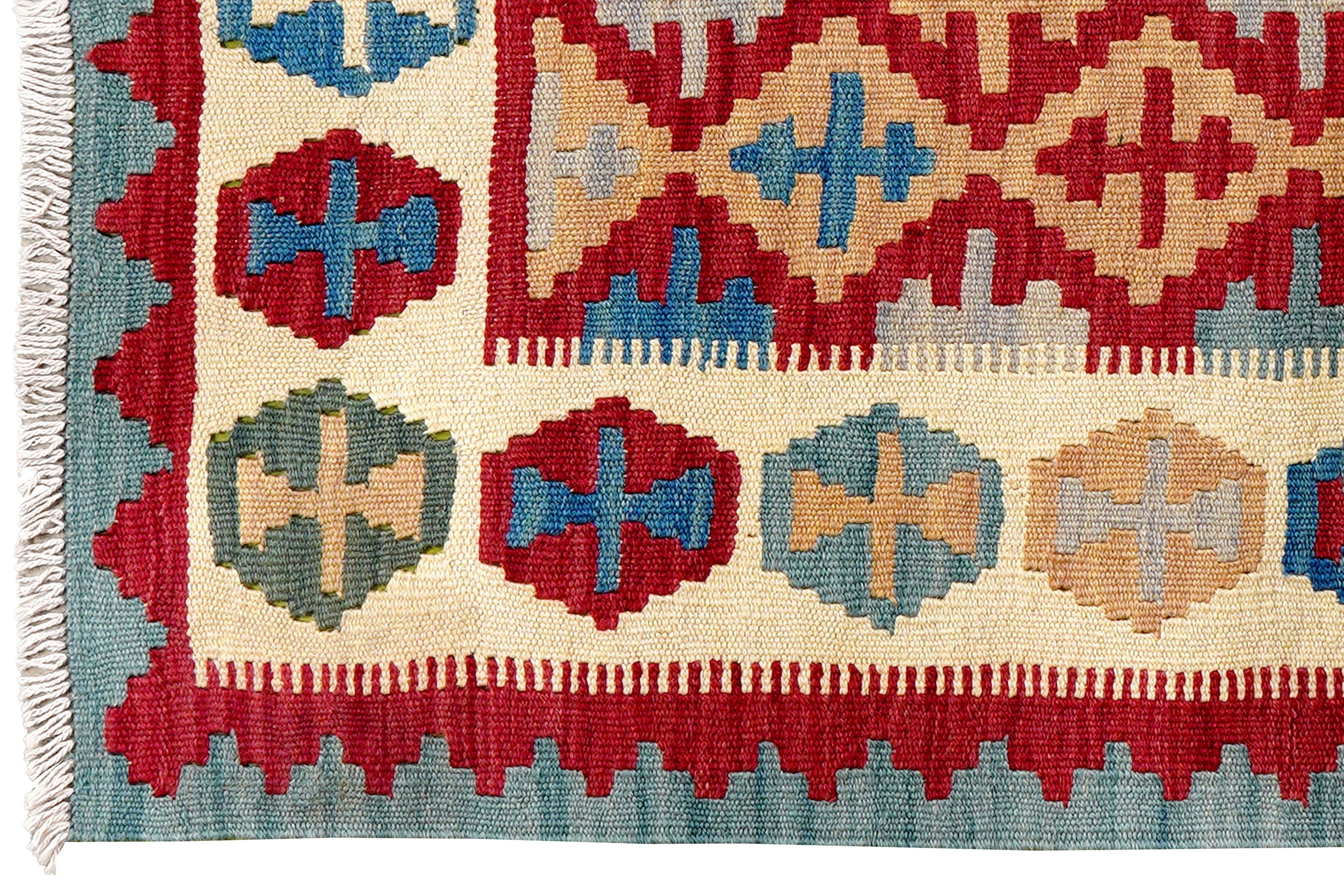 Kilim Gashgai Teppich Mehrfarbig