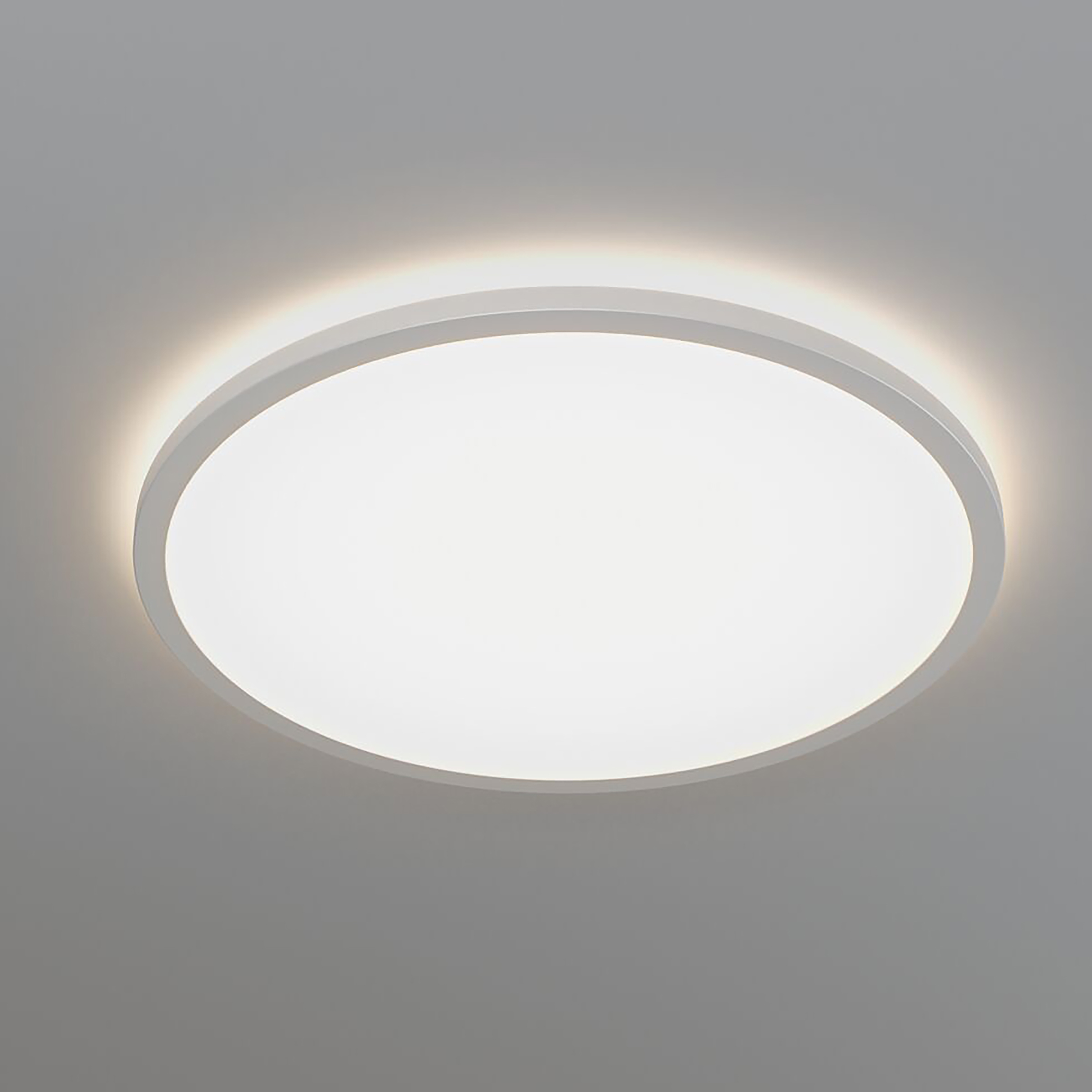 Atria Shine LED-Deckenleuchte Kunststoff Weiß 42 cm