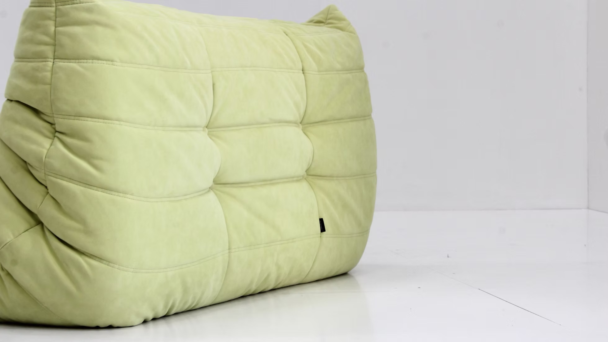 Togo Sofa 2-seater Alcantara Mint Green