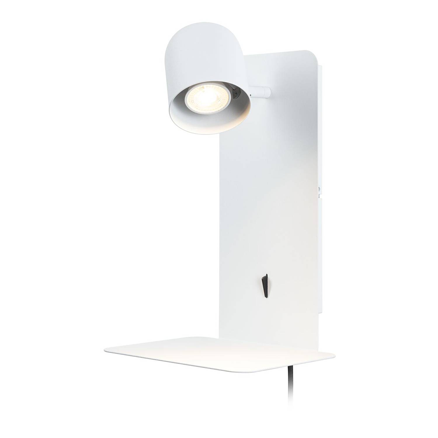 Wandleuchte Malena Aluminium Weiß