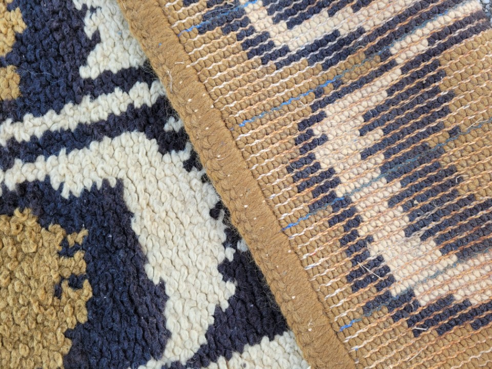 Vintage Teppich Textil Mehrfarbig
