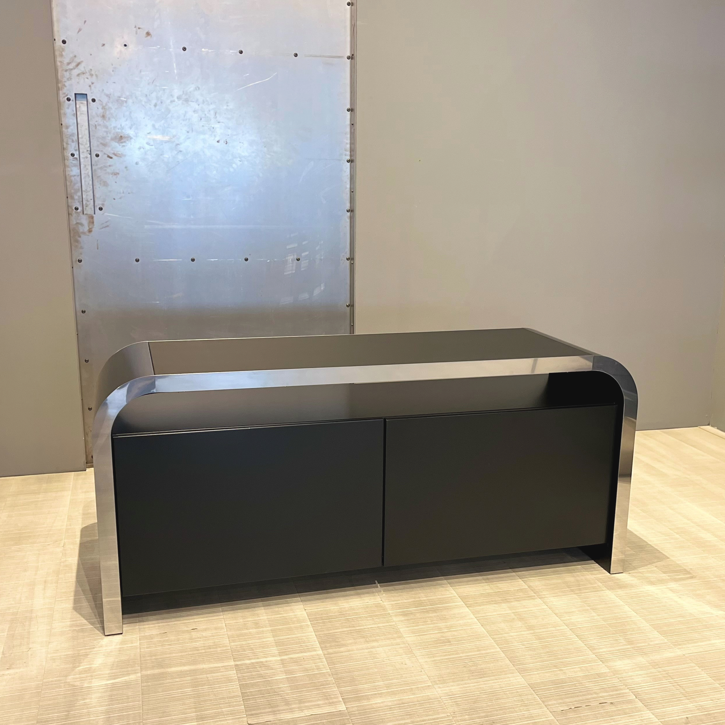 Highline Sideboard L 14-2 Stahl Schwarz