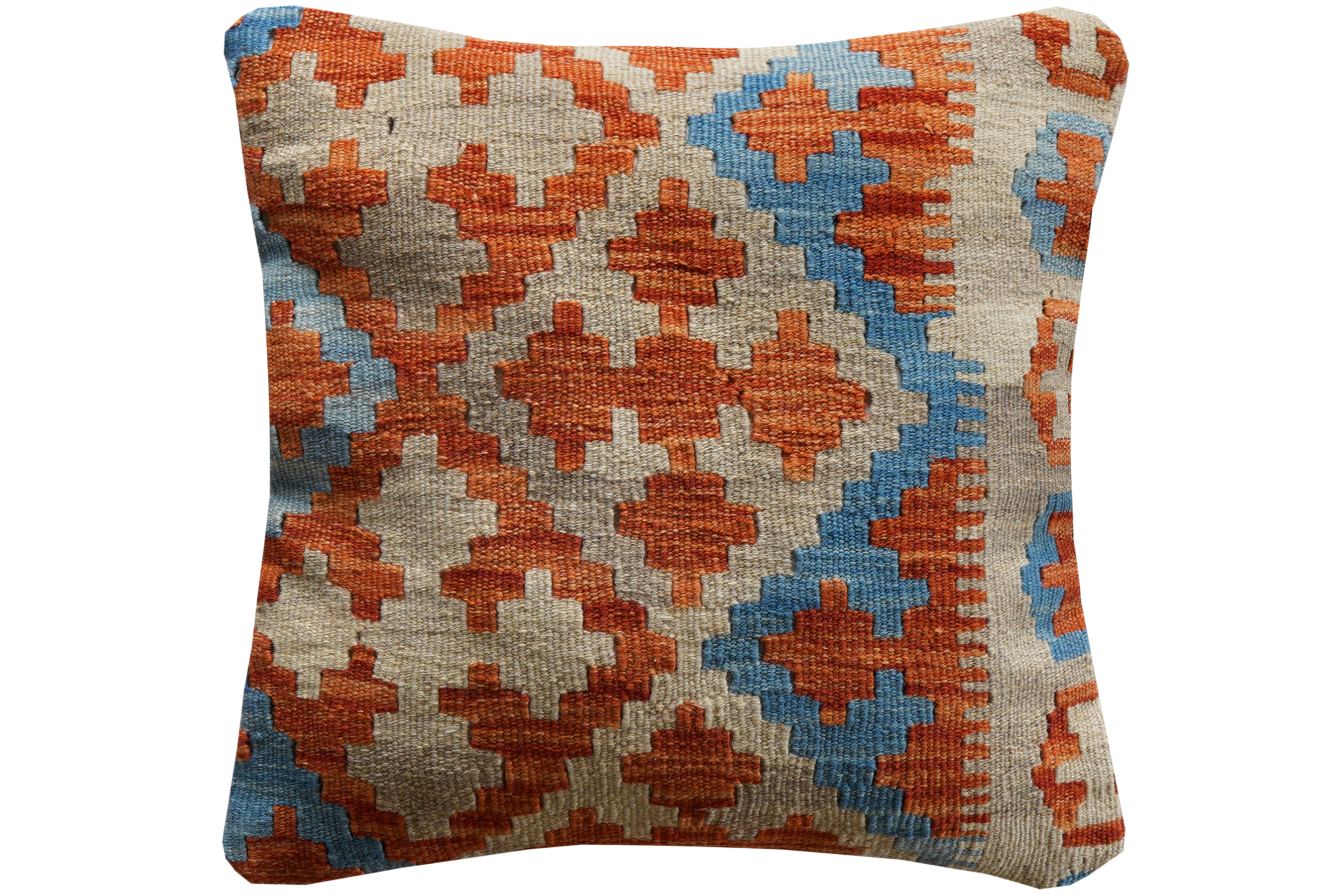 Cuscino Kilim Lana Cotone Multicolore