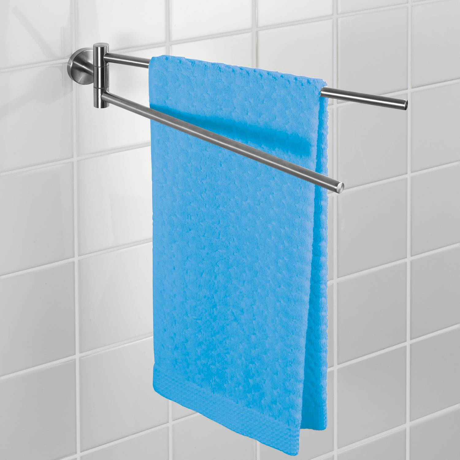 Towel holder Bosio stainless steel matte