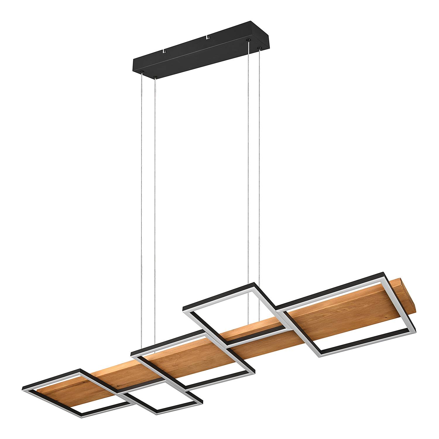 1-Flammig LED-Pendelleuchte Harper Stahl