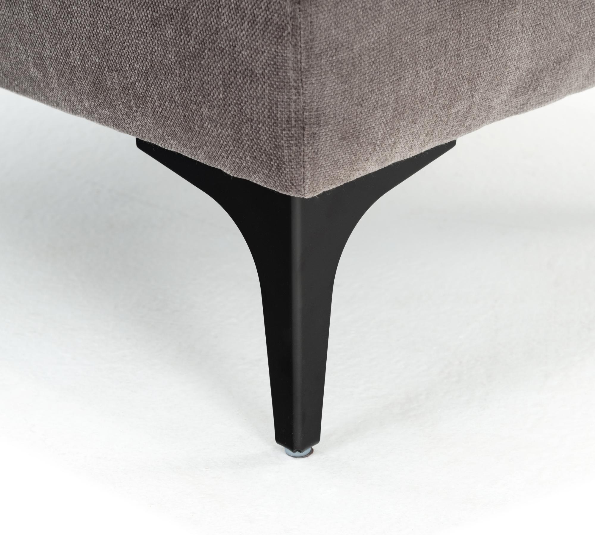 Astha Hocker Stoff Danny Steel Grey