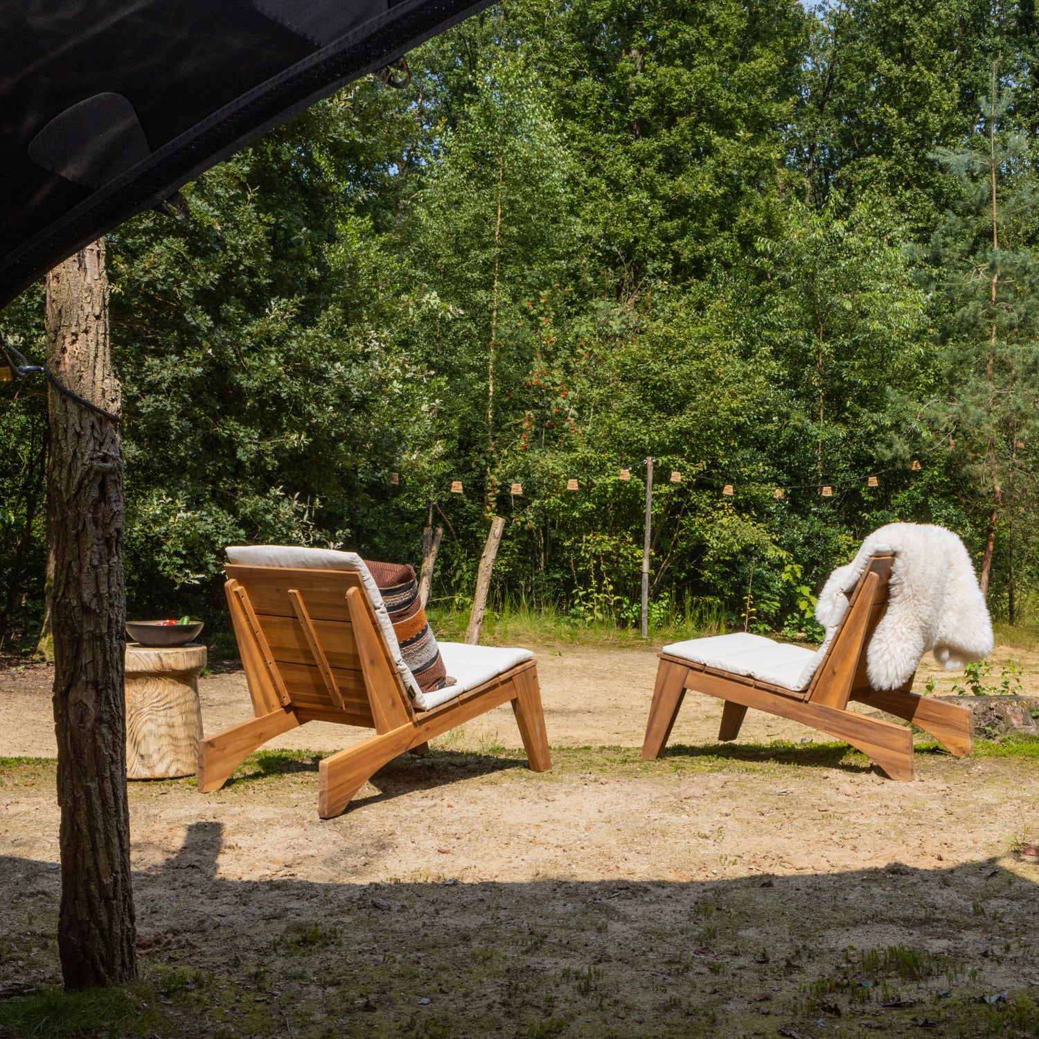 Kenai Gartenstuhl Akazienholz