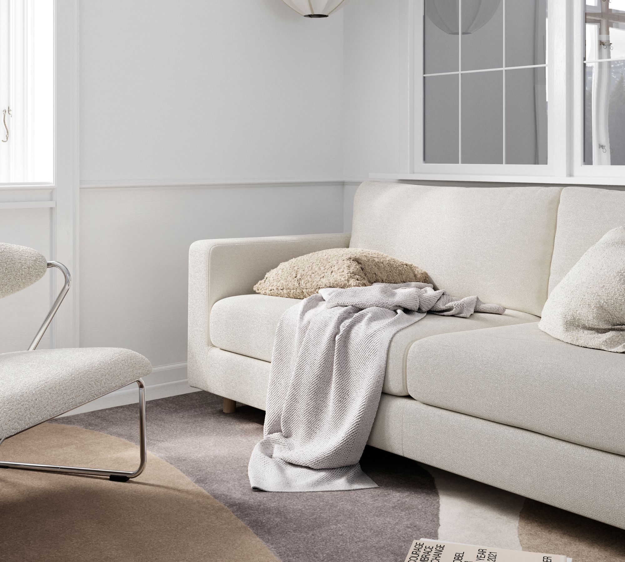 Dylan Sofa 4-Seater Mark Sand