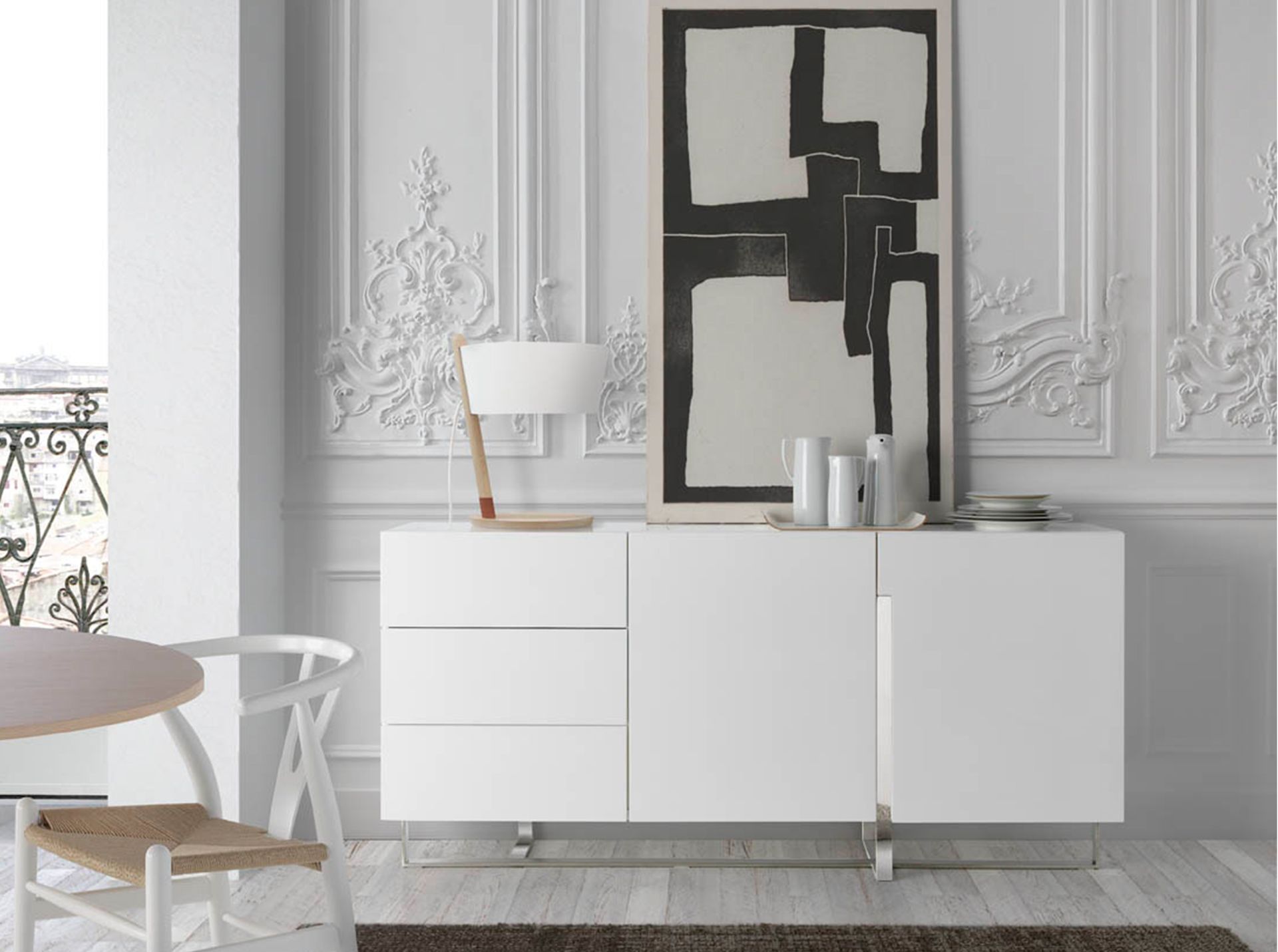 Sideboard Weiß