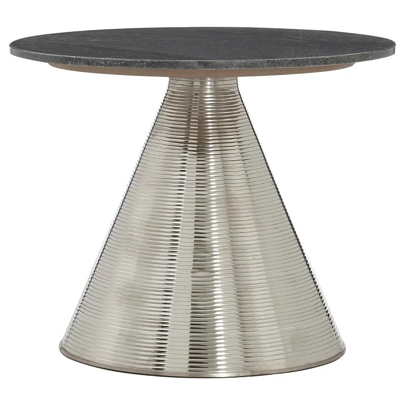 Martini Tisch mit grauer Marmorplatte
