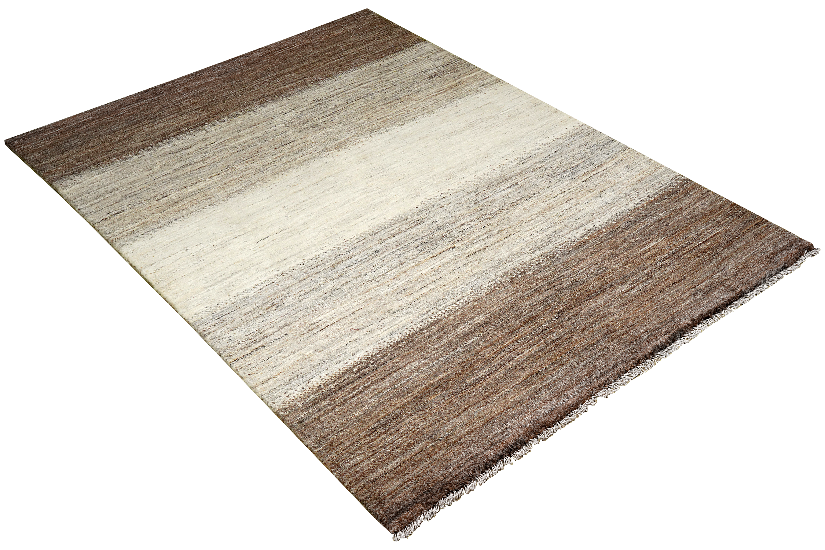 Gabbeh rug wool beige