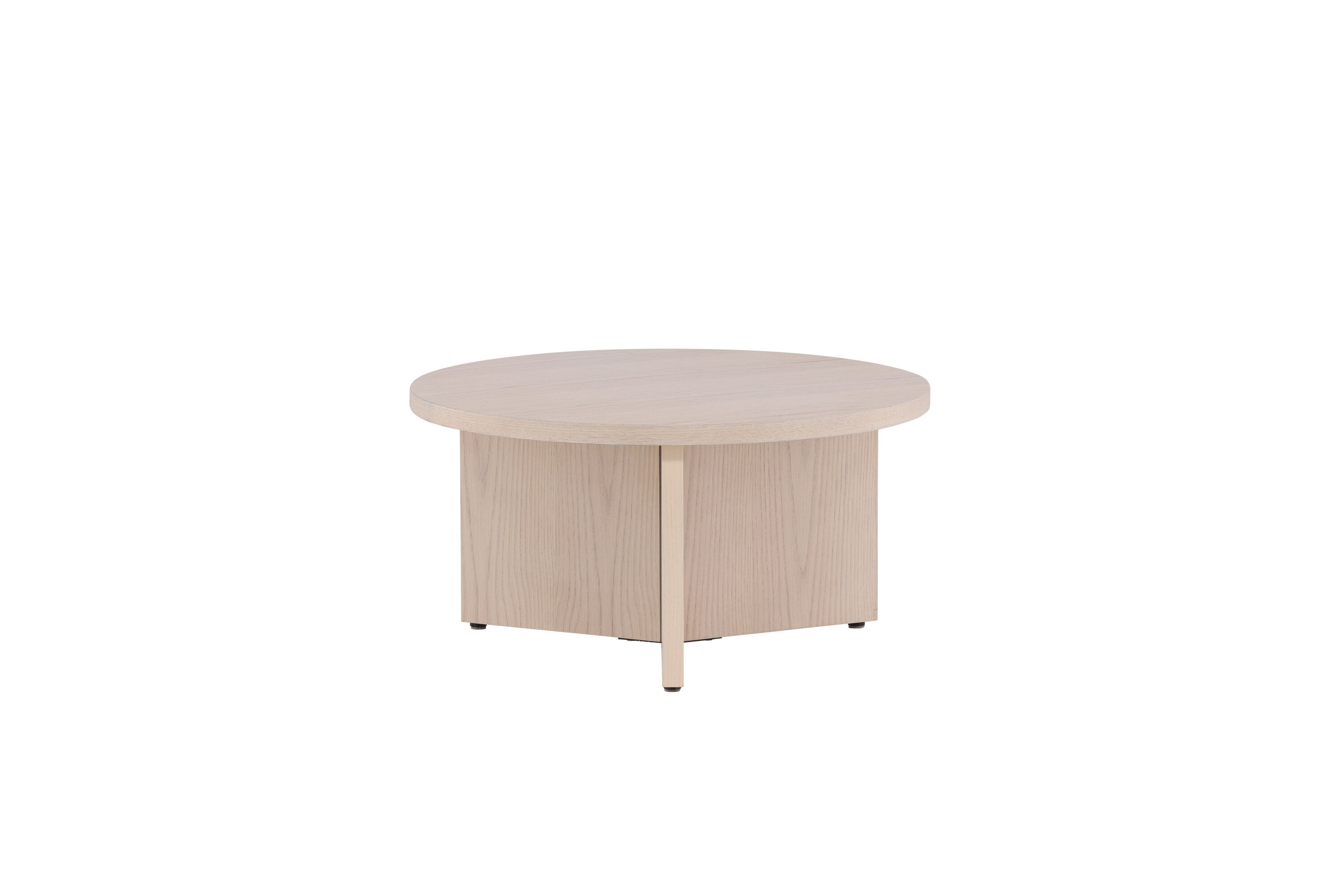 Saltö Coffee table Wood Whitewash Large