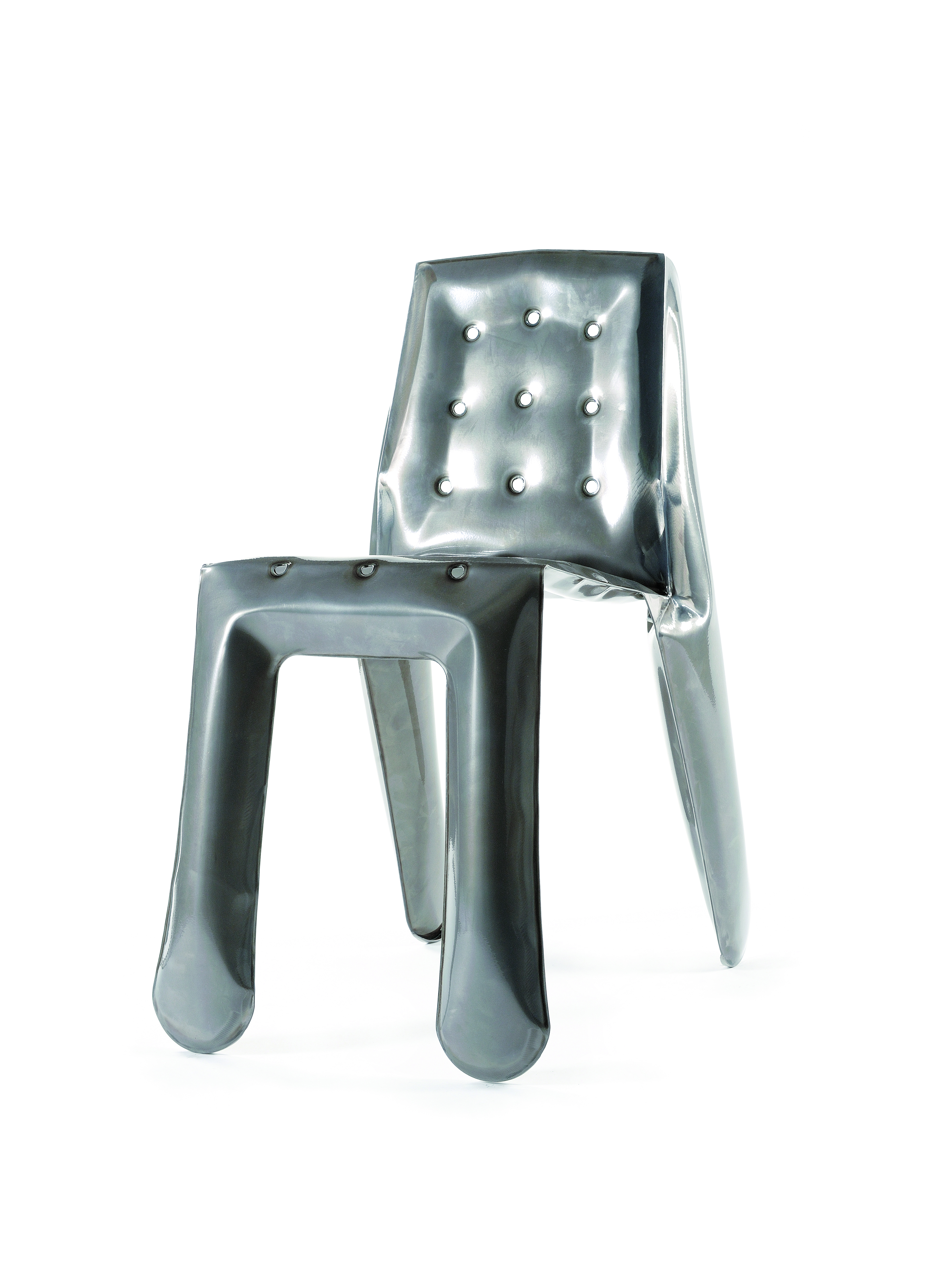 Chippensteel 1.0 Sedia Acciaio Grezzo Laccato