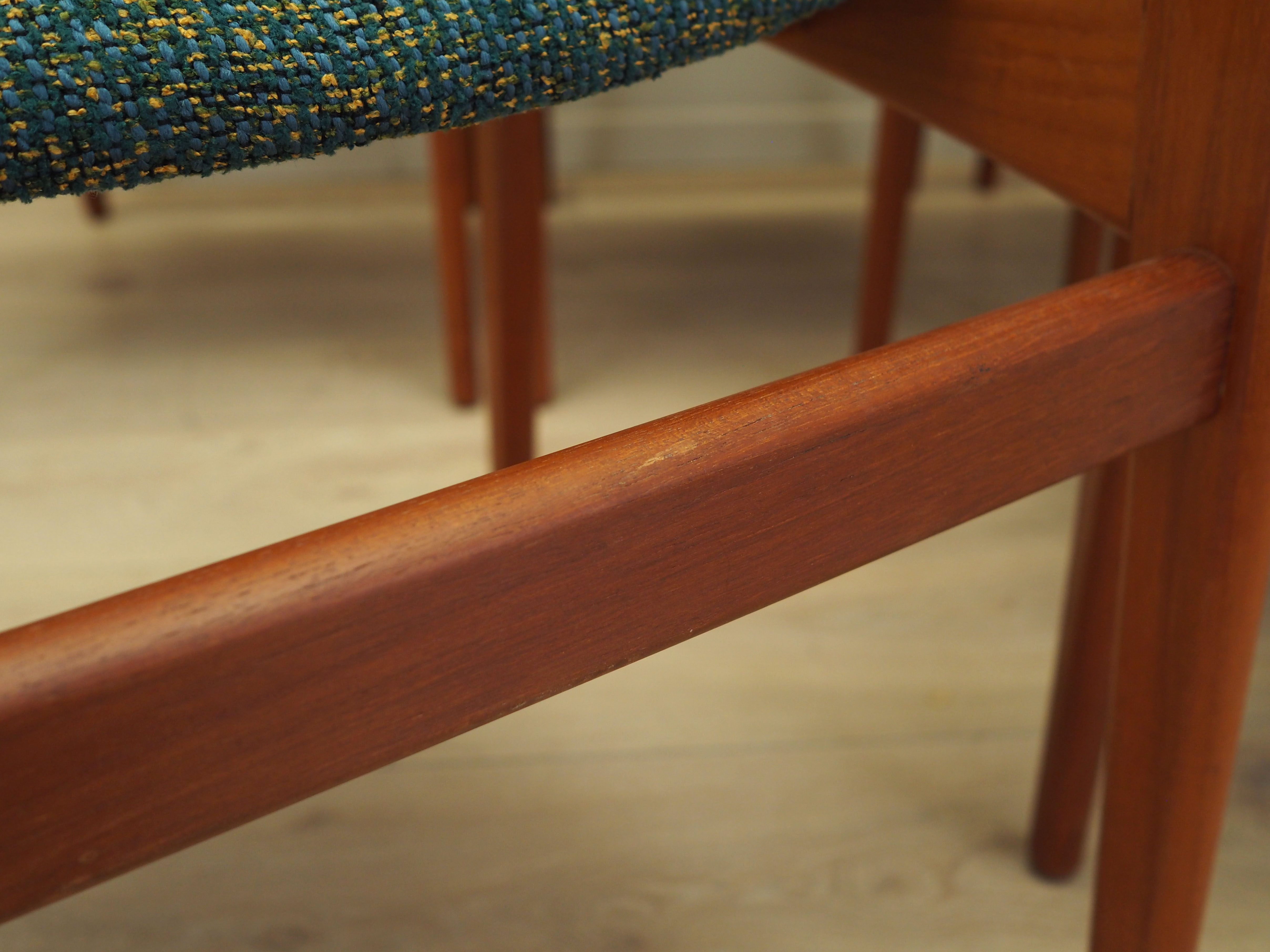 6x Dining chairs teak 1960s