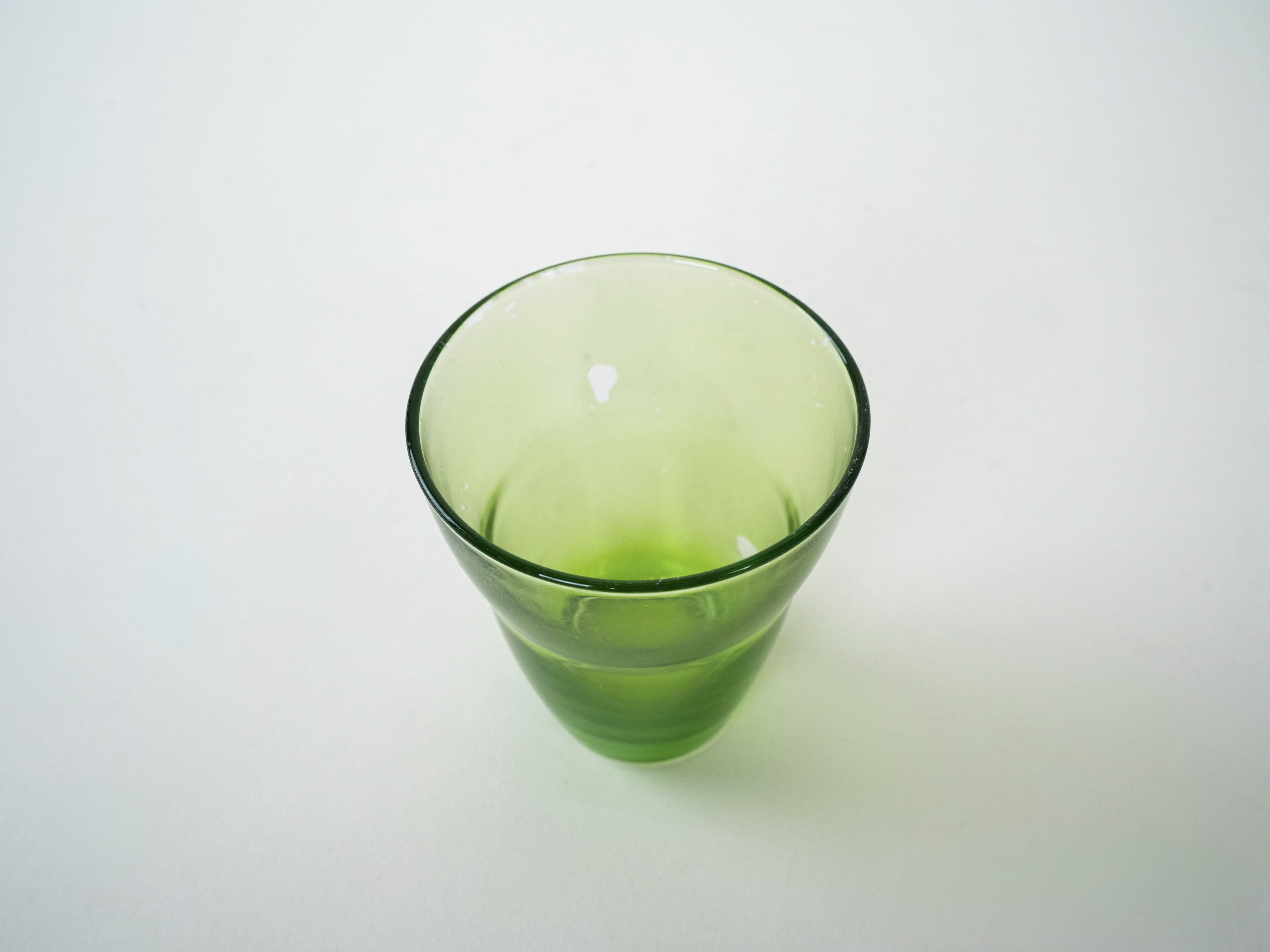 Glassware Set Green 1980s