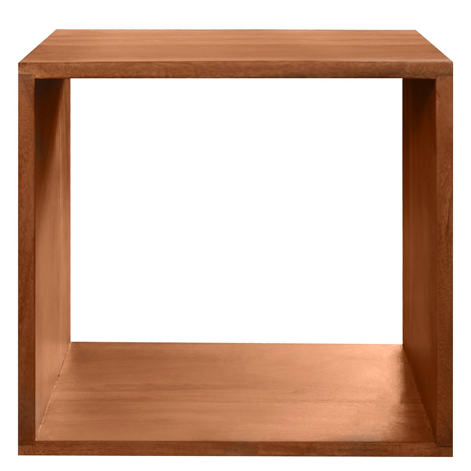 Side table Hawley I Acacia solid wood brown