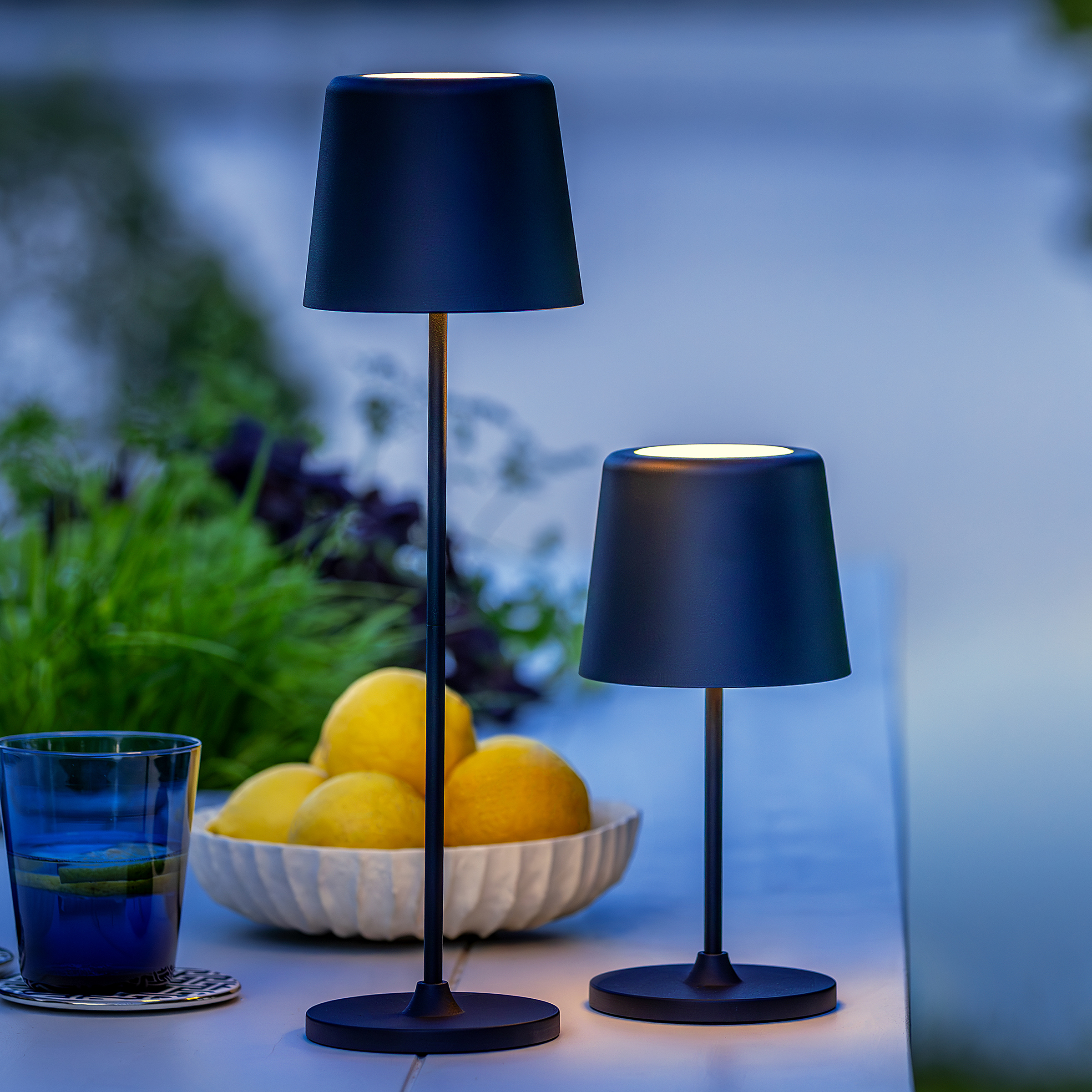 Kaami LED-Tischleuchte Eisen Kunststoff 1-flammig