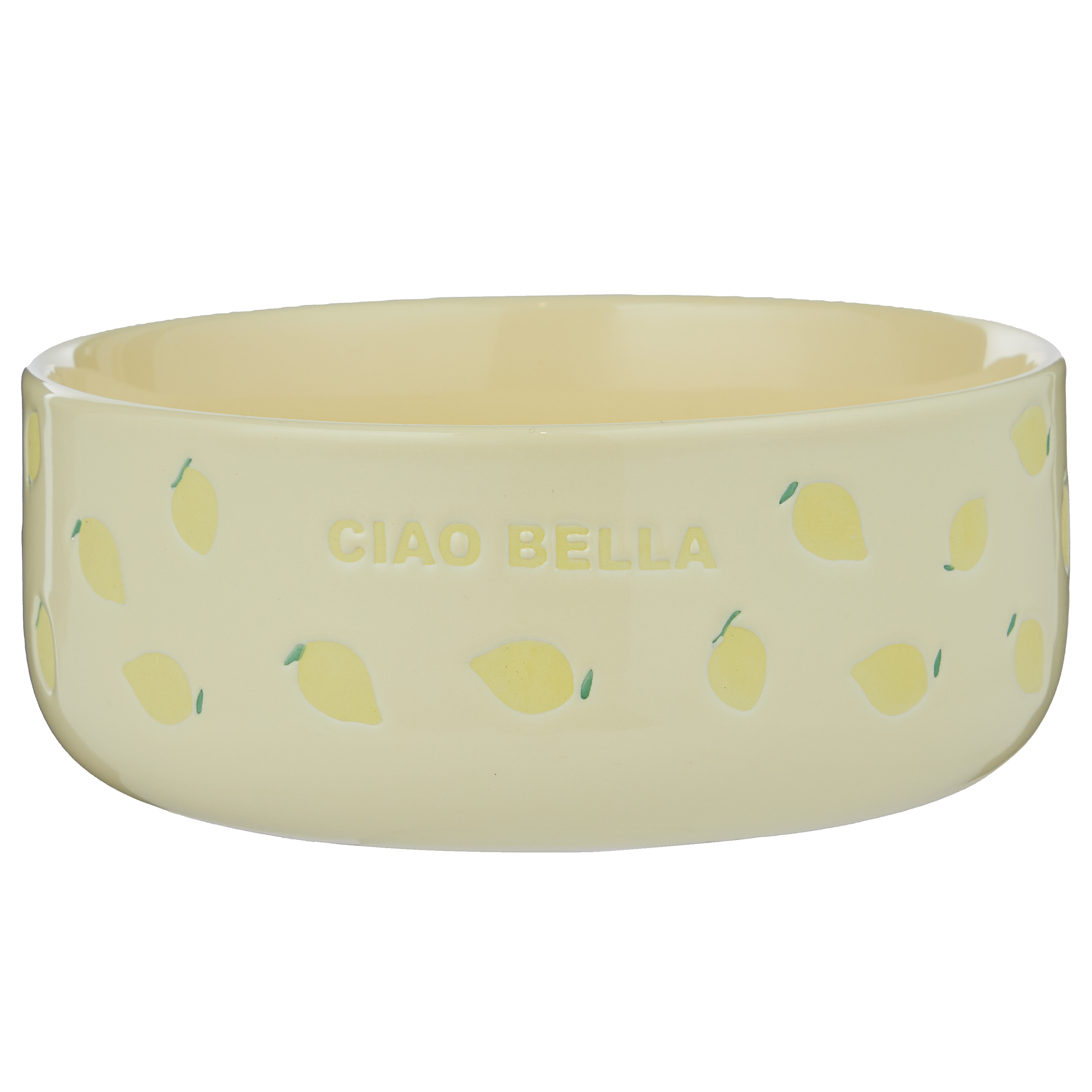 GOOD VIBES Schüssel Gelb
