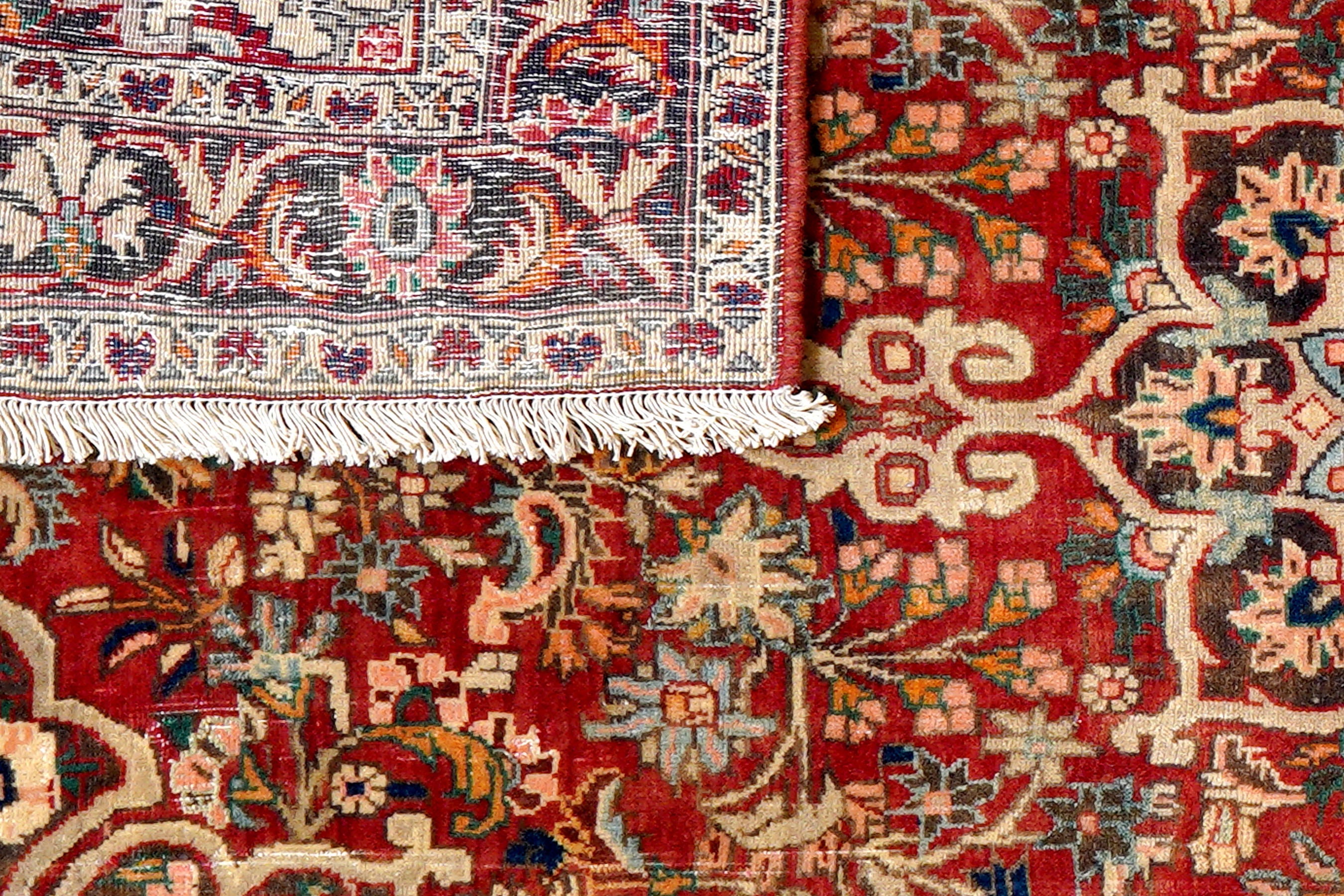 Heritage Barzin Teppich Wolle Braun