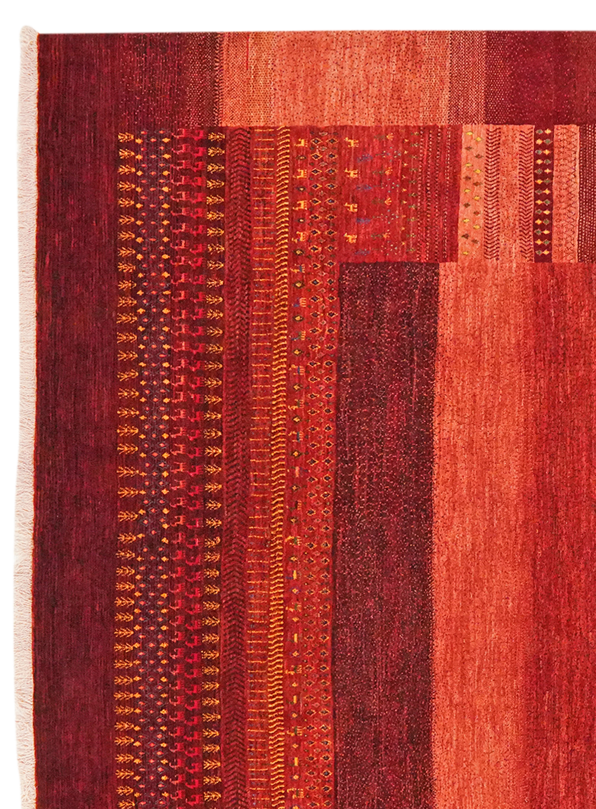 Rizbaf Teppich Mehrfarbig