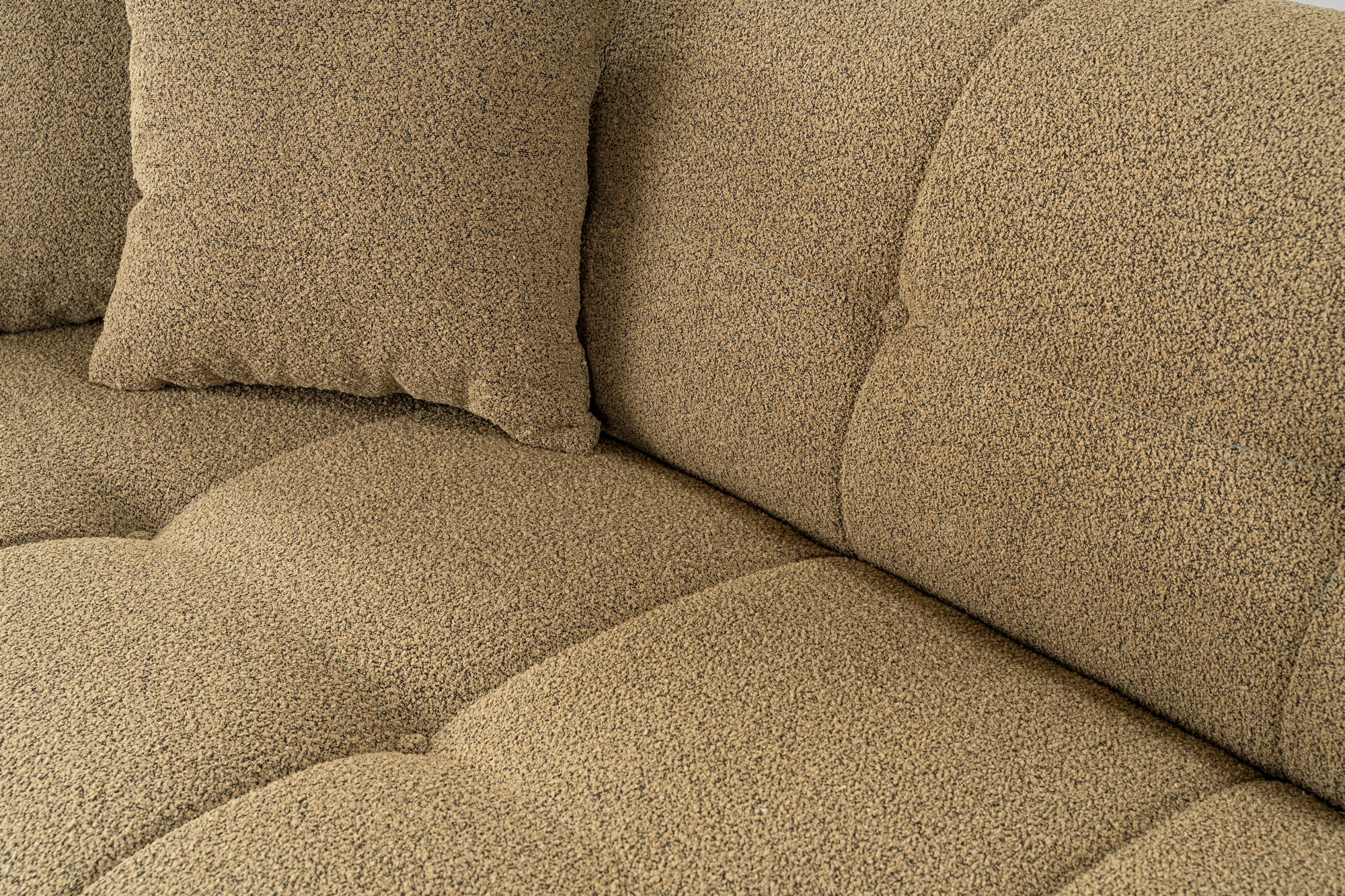 Cady Sofa 3-Sitzer Khaki