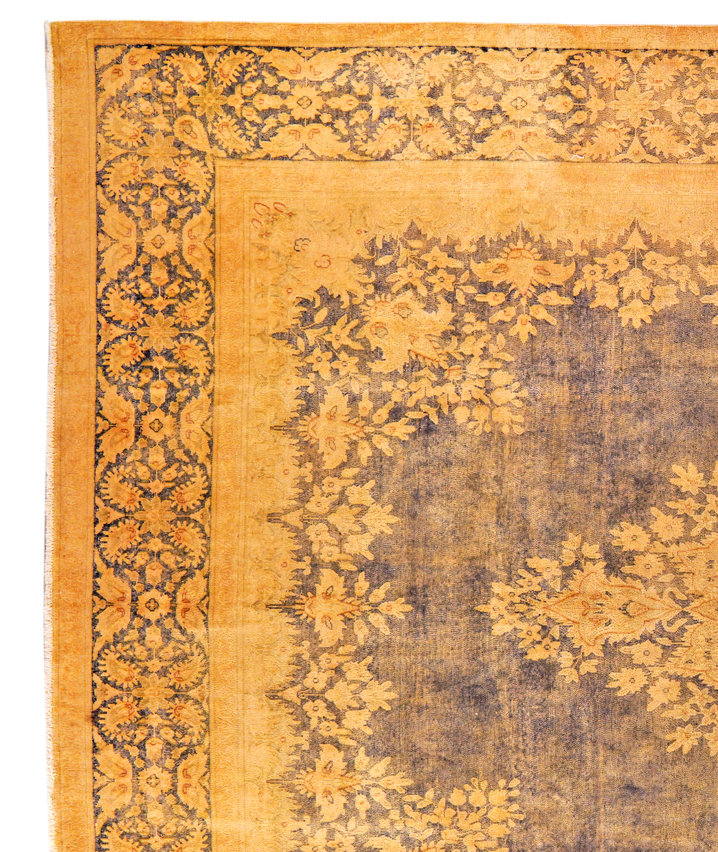 Vintage Rug  Wool Multicolored