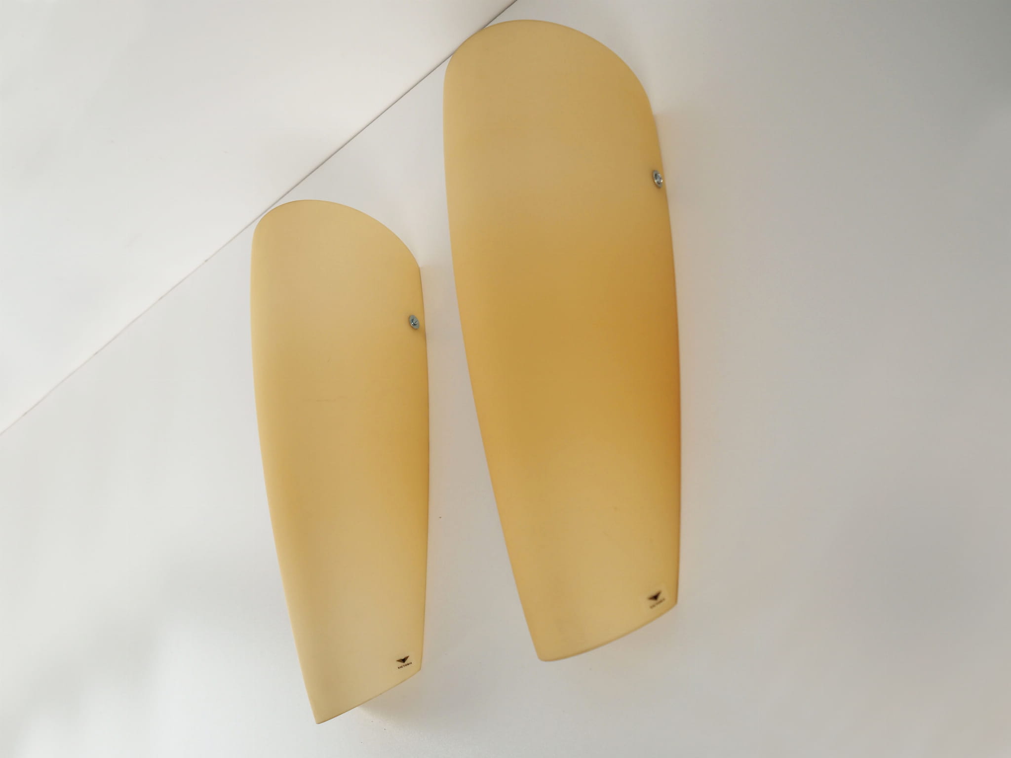 2x Wandleuchte Muranoglas 1980er Jahre