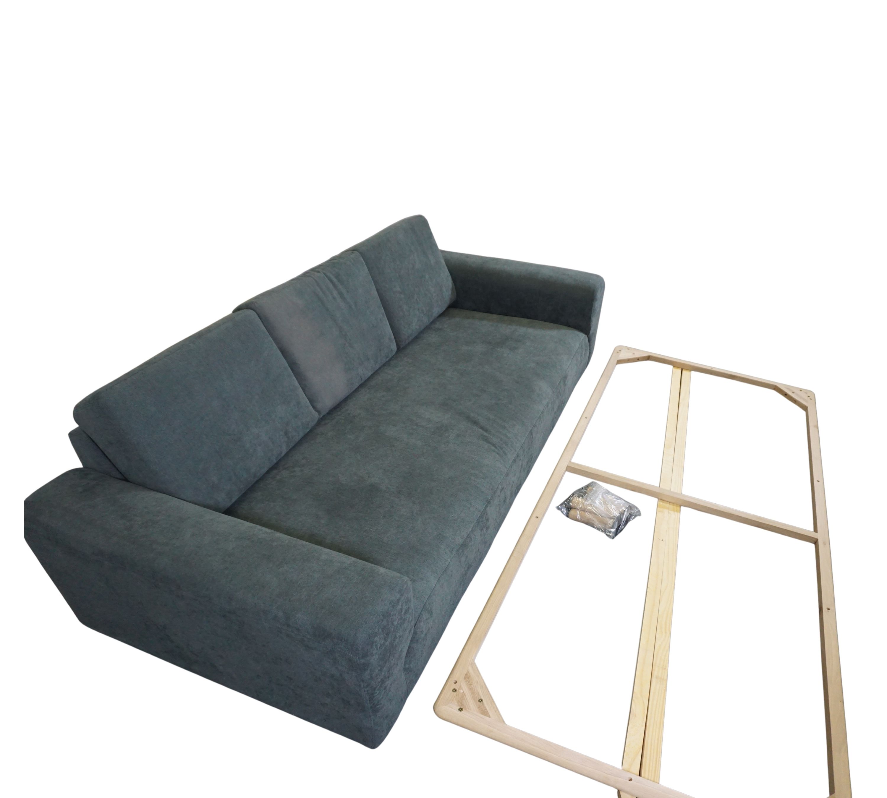 Vilmar Sofa 3-Sitzer Form Blue Grey