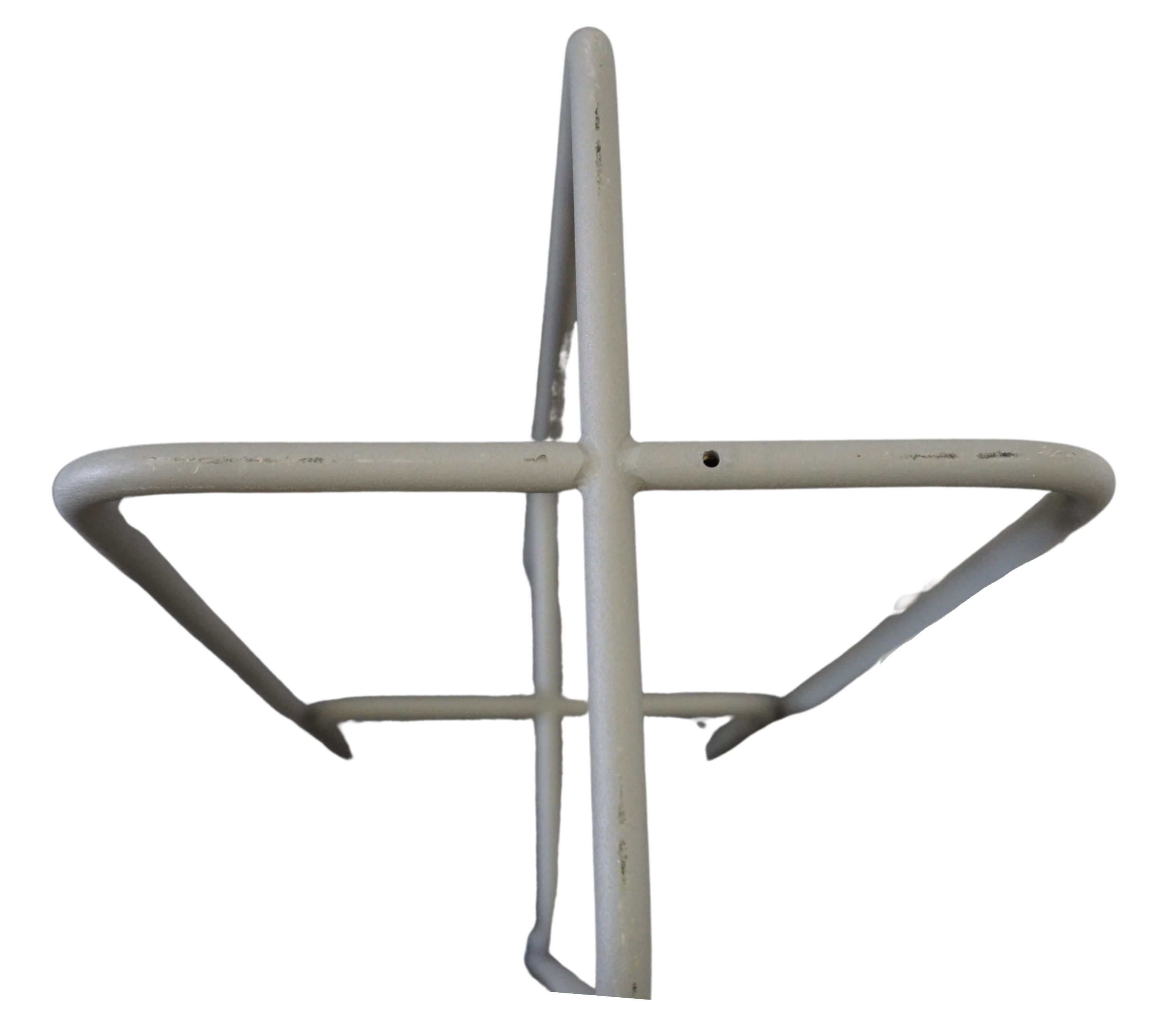 Kena Pflanzgefäß mit Gestell Steel Gray 55 x 22 cm 66018